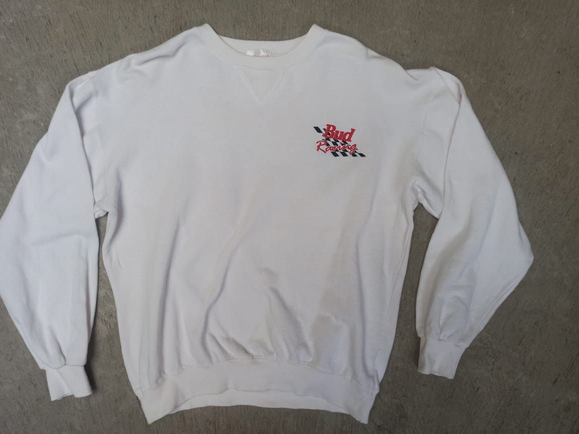 Budweiser × Vintage Vintage sweater BUDWEISER Size US L / EU 52-54 / 3 - 1 Thumbnail