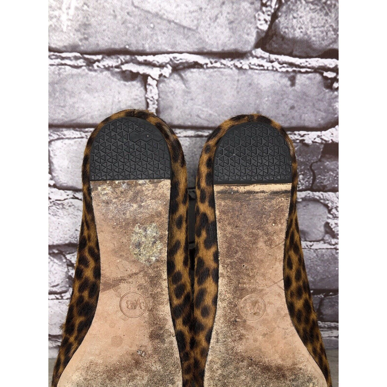 Veronica Beard VERONICA BEARD Griffin Leopard Real Calf Fur Loafers Shoes W Size US 10.5 / IT 40.5 - 10 Thumbnail