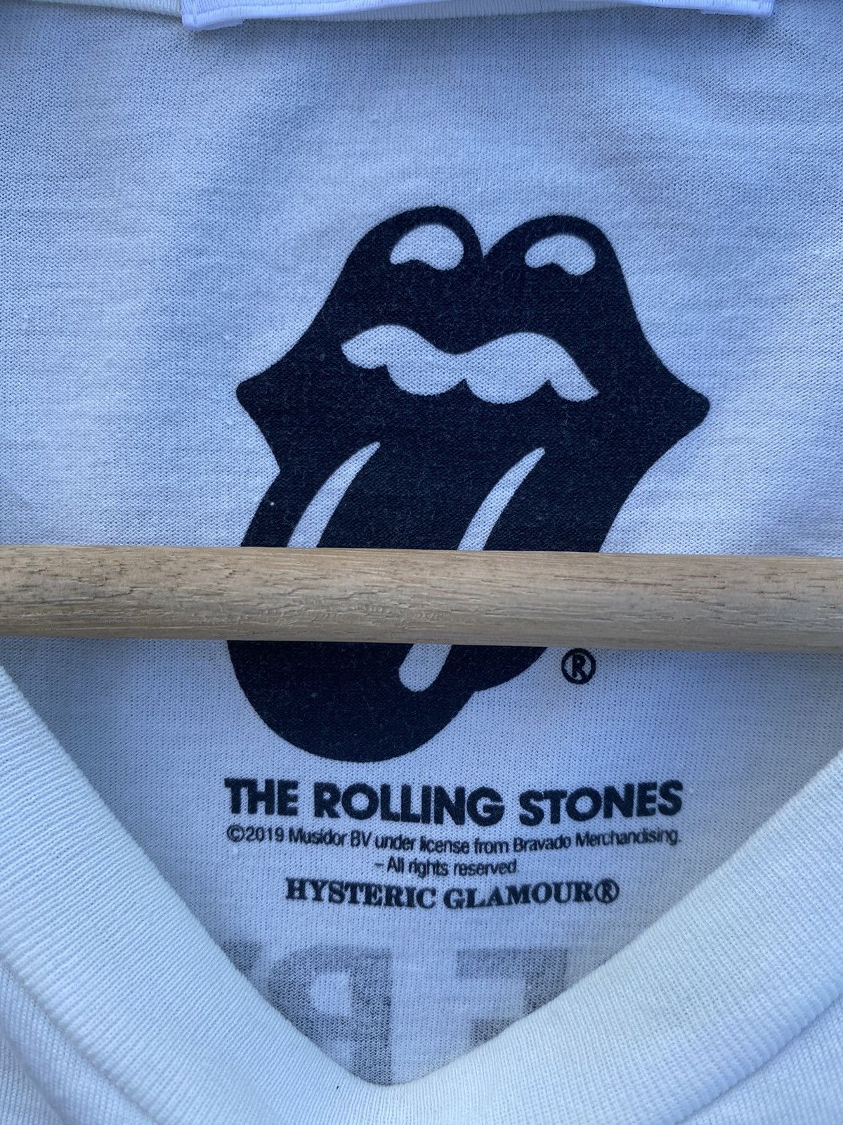Hysteric Glamour Rare Mick Jagger The Rolling Stones Hysteric Glamour Tee Size US S / EU 44-46 / 1 - 11 Thumbnail