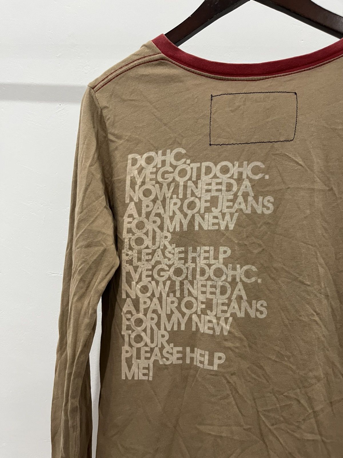 Hysteric Glamour DOHC poem long sleeve Size US S / EU 44-46 / 1 - 6 Thumbnail
