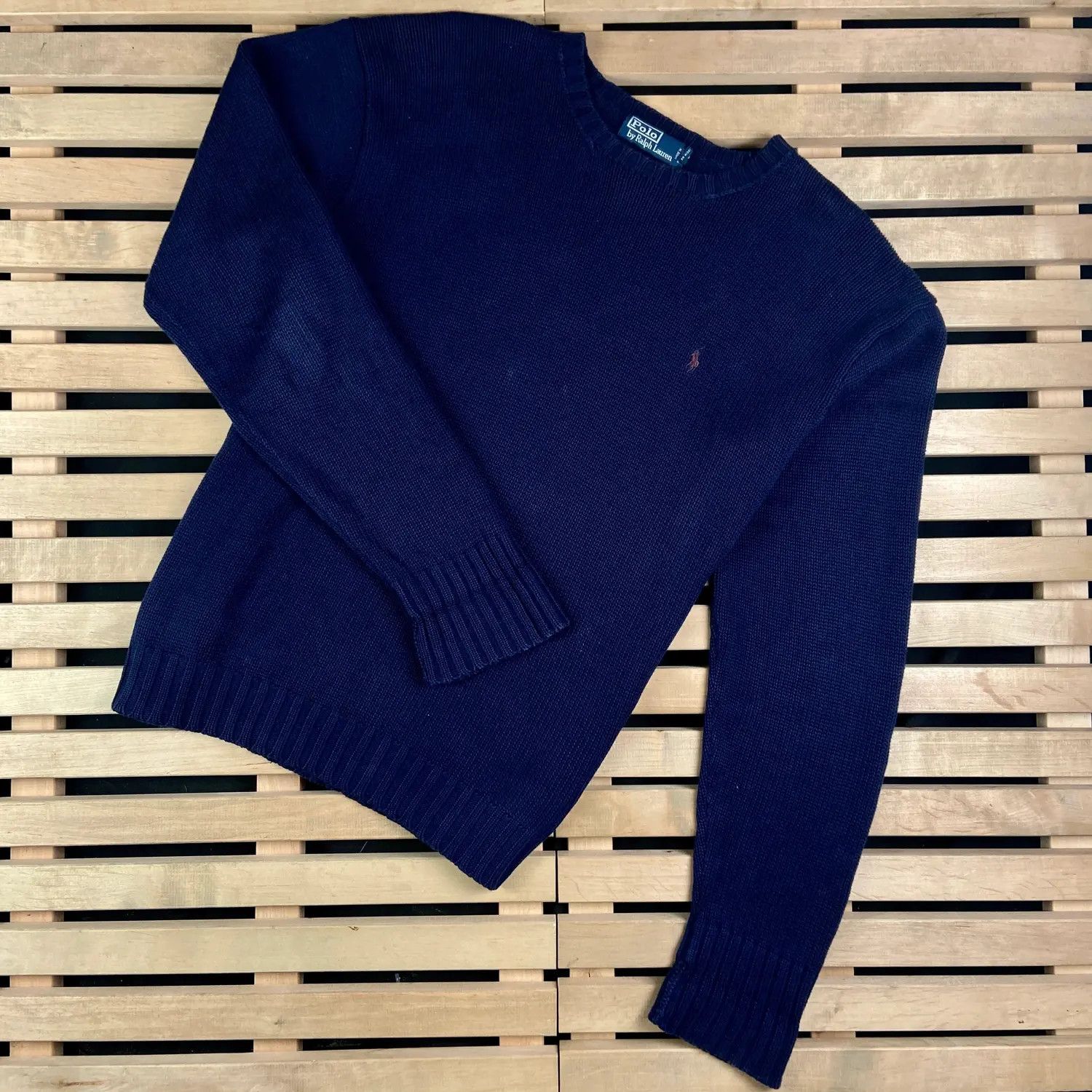 Polo Ralph Lauren × Ralph Lauren × Vintage Mens Sweater Polo Ralph Lauren Vintage Size L Size US L / EU 52-54 / 3 - 1 Thumbnail