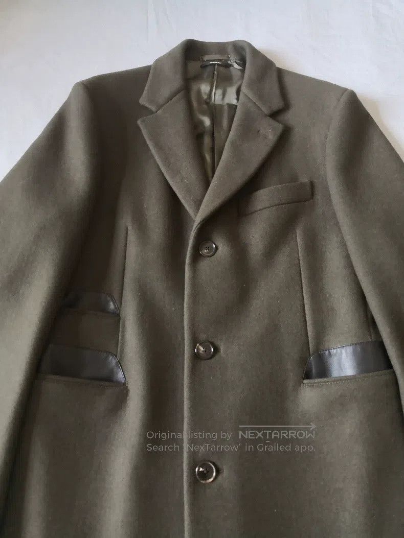 Hermes Hermes Men's cashmere coat, olive green, 100% cashmere Size US M / EU 48-50 / 2 - 3 Thumbnail