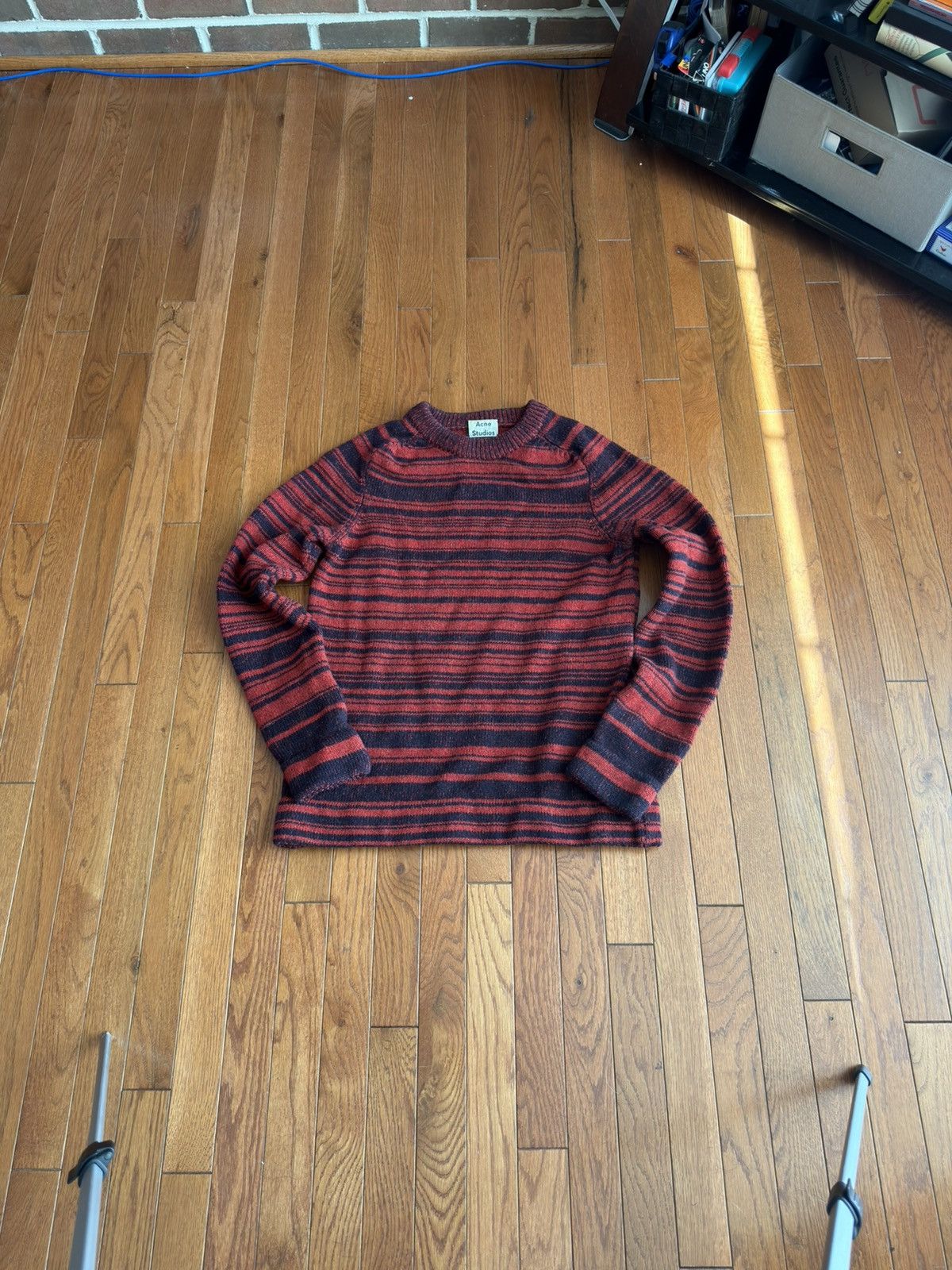 Acne Studios Acne Studios FW16 Kees Striped Sweater Size US XS / EU 42 / 0 - 1 Thumbnail