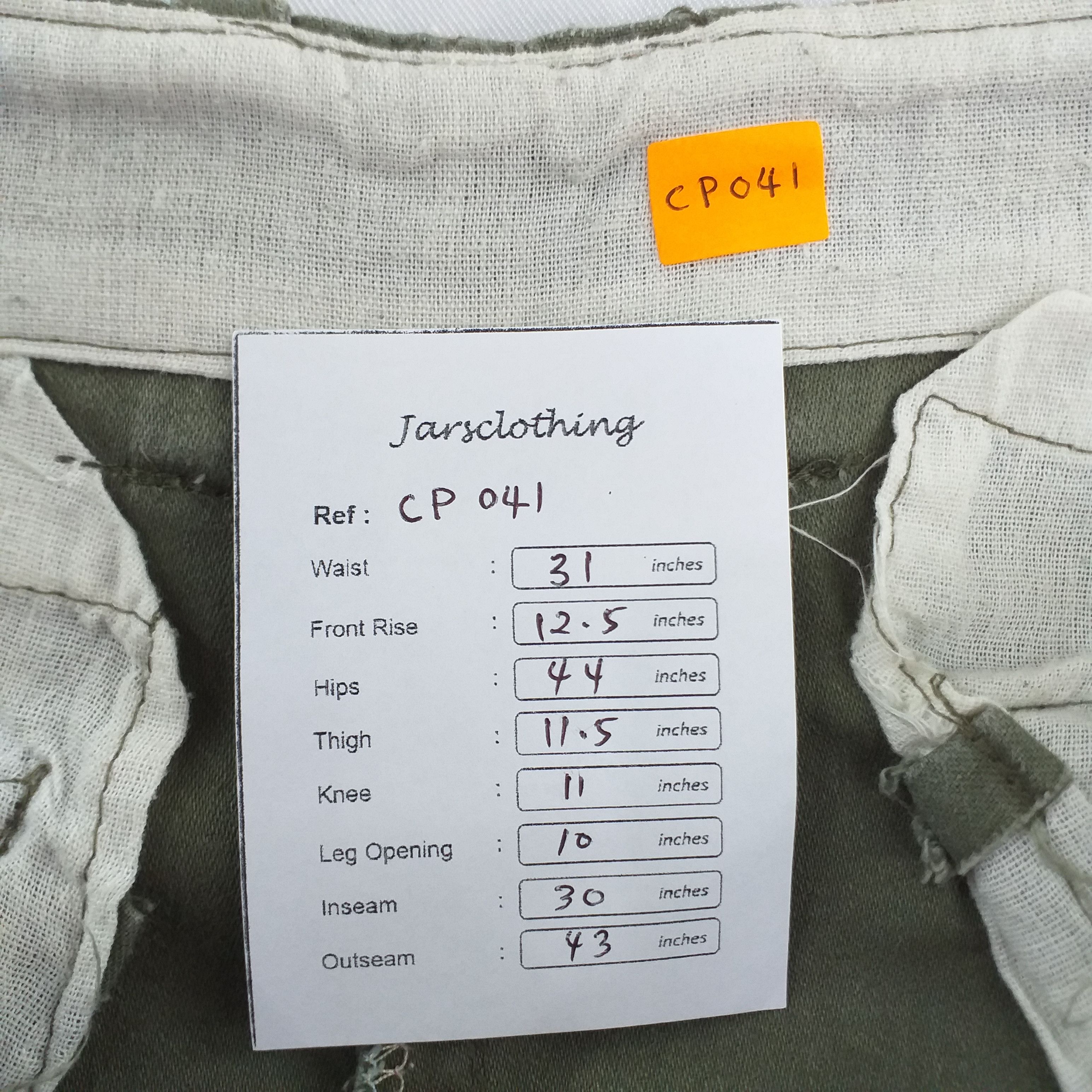 Japanese Brand Japanese Brand Cargo Pockets Pants 31x30 -CP041 Size US 31 - 12 Thumbnail
