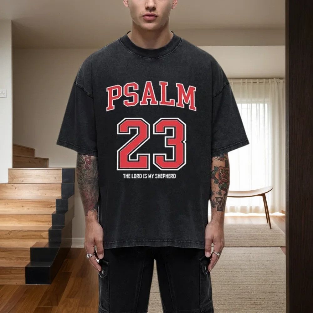 Vintage Classic 23 Number Print Tee Size US XL / EU 56 / 4 - 1 Thumbnail