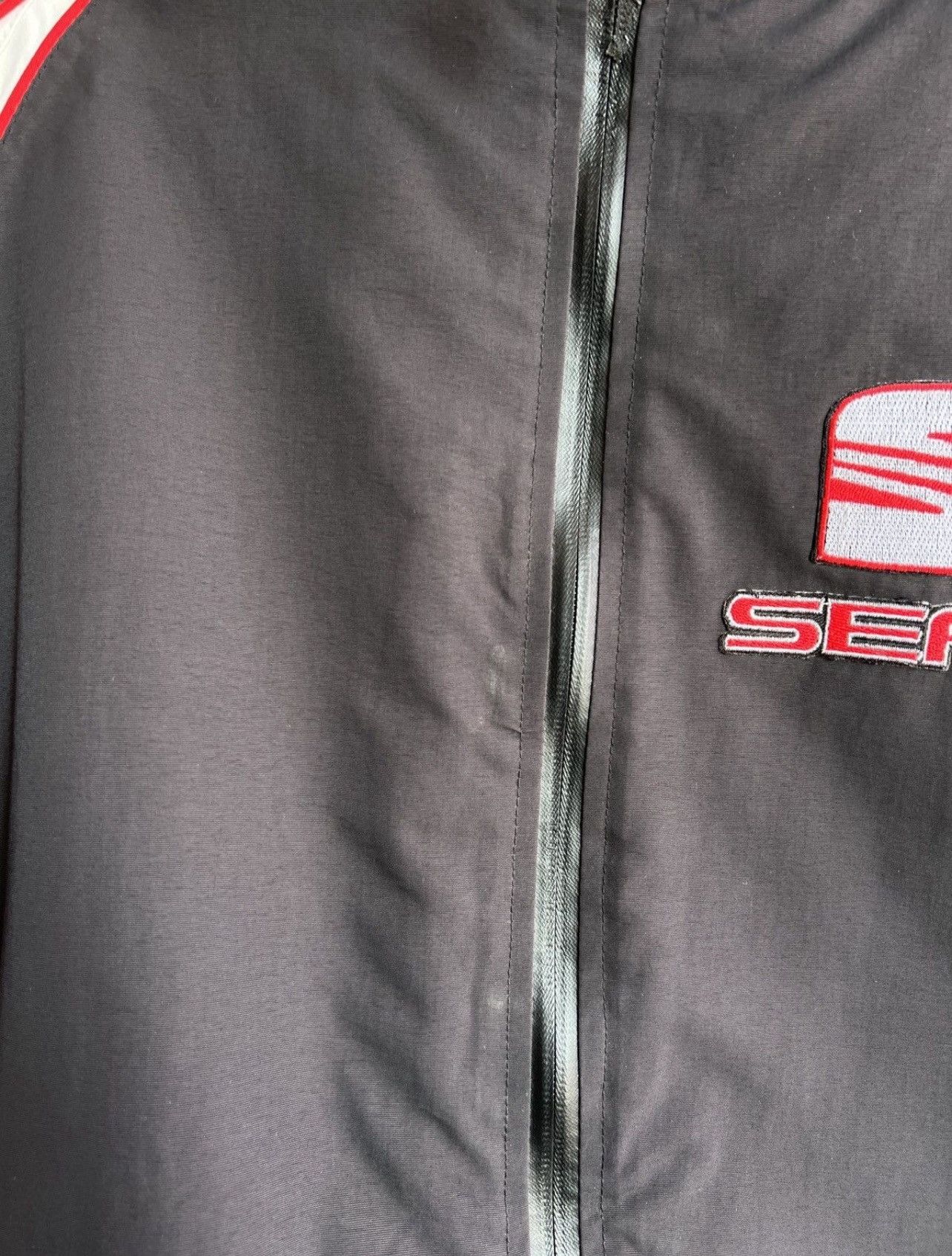 Other Vintage Seat Big Logo Racing Jacket ( Condition 7/10) Size US L / EU 52-54 / 3 - 18 Thumbnail