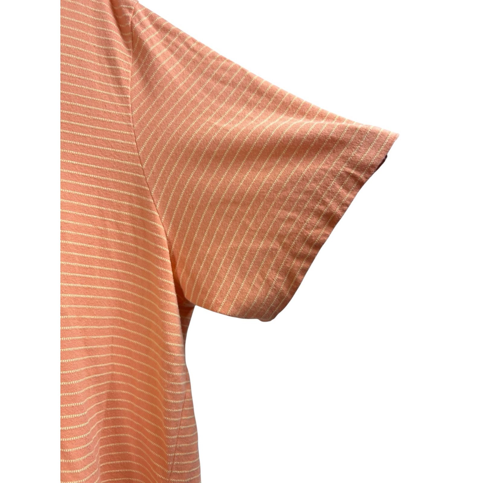 UNTUCKit Untuckit Men's XL Polo Shirt Short Sleeve Orange Yellow Size US XL / EU 56 / 4 - 4 Thumbnail