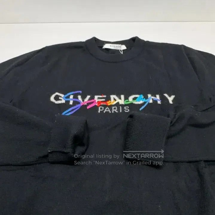 Givenchy Givenchy Men's Logo Wool Long-Sleeve Sweater. Size US M / EU 48-50 / 2 - 9 Thumbnail