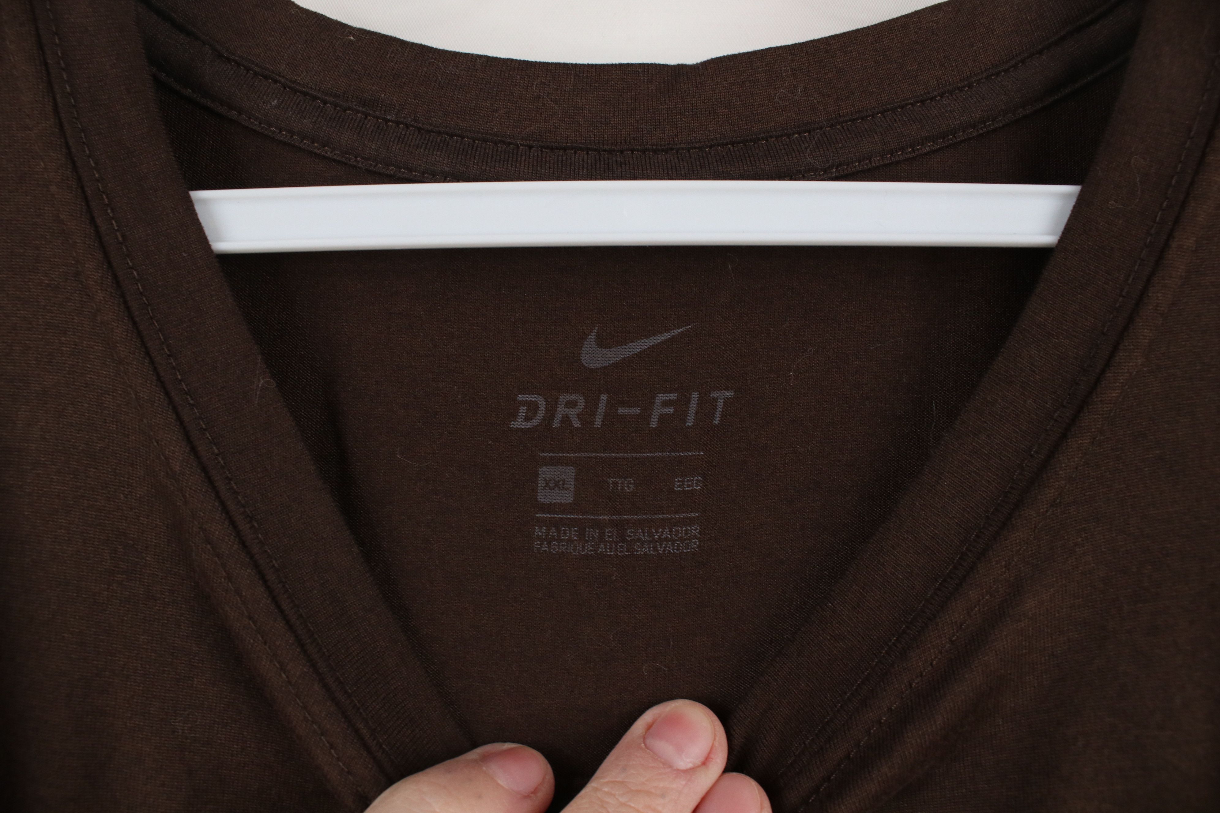 Nike × Vintage Nike Bowling Green State University Football T-Shirt Brown Size US XXL / EU 58 / 5 - 7 Thumbnail
