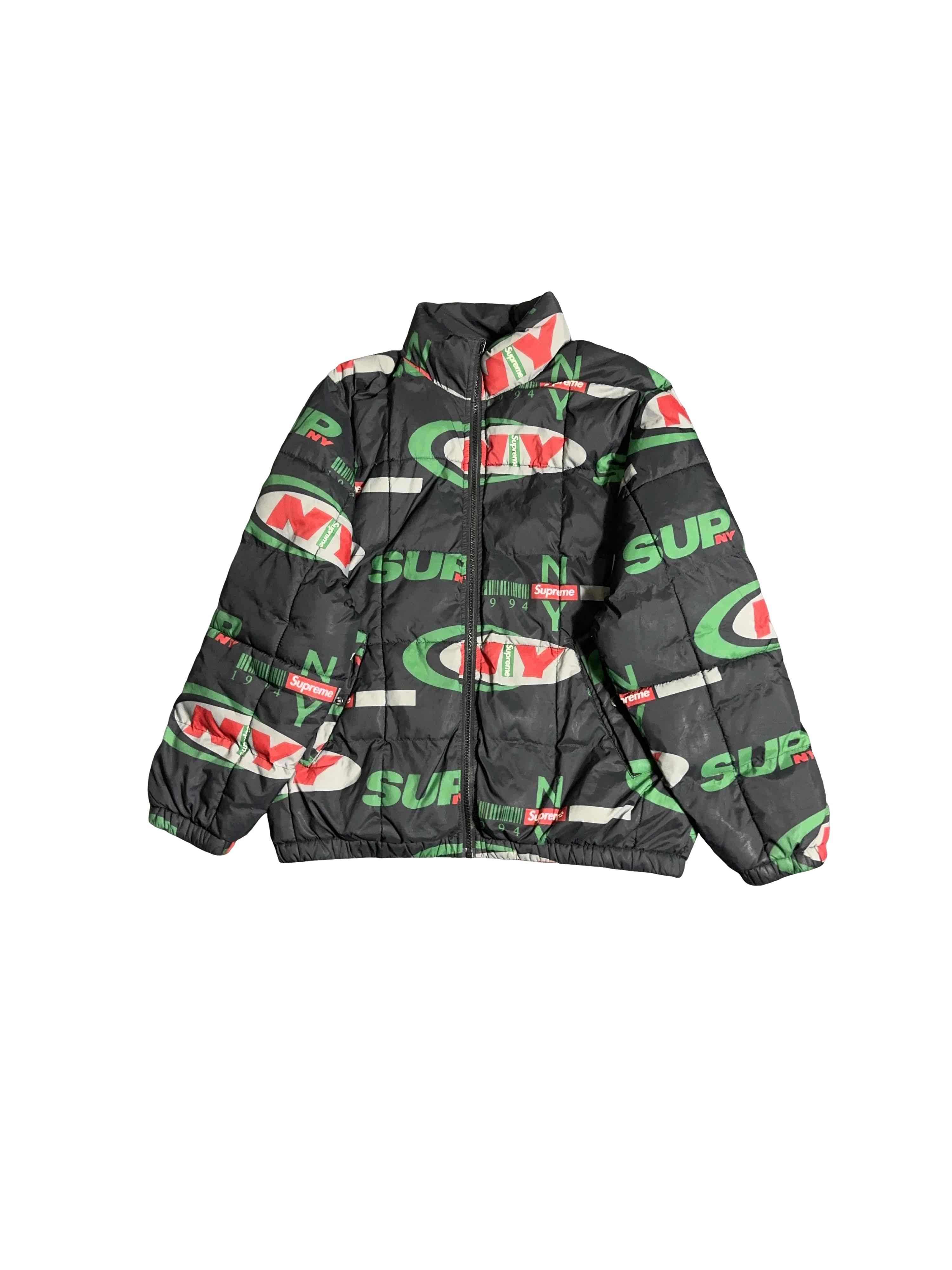 Nike × Supreme Supreme Nike Reversible Puffy Jacket Black | Grailed