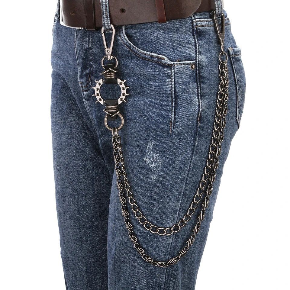 Jewelry Chain Rock Punk Trousers Size ONE SIZE - 1 Thumbnail