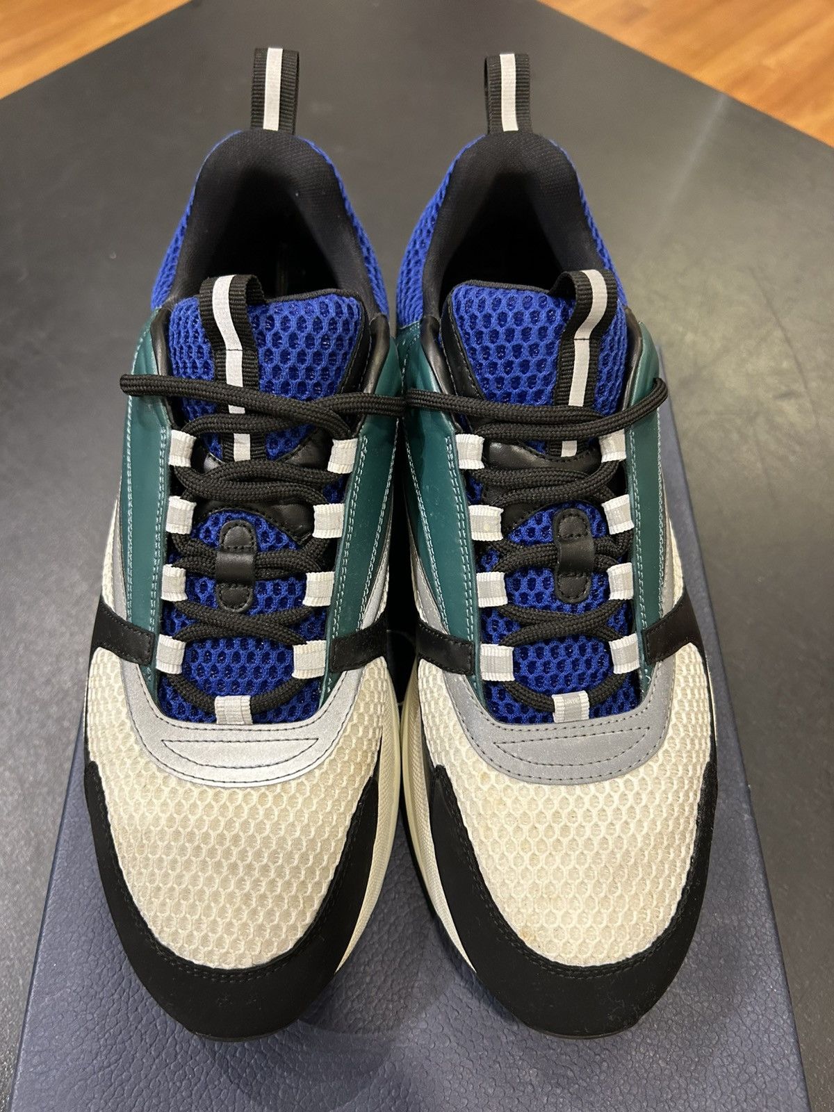 Dior Dior B23 Teal/Blue Size US 12 / EU 45 - 4 Thumbnail