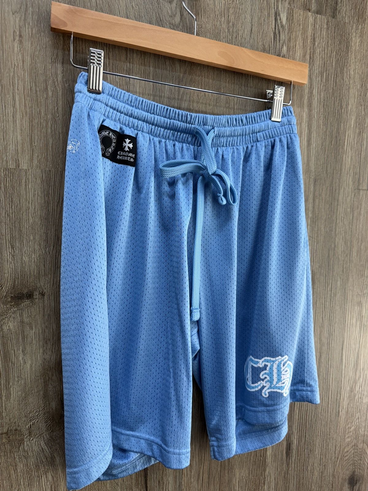 Chrome Hearts Chrome Hearts Blue Mesh Shorts Size US 32 / EU 48 - 3 Thumbnail