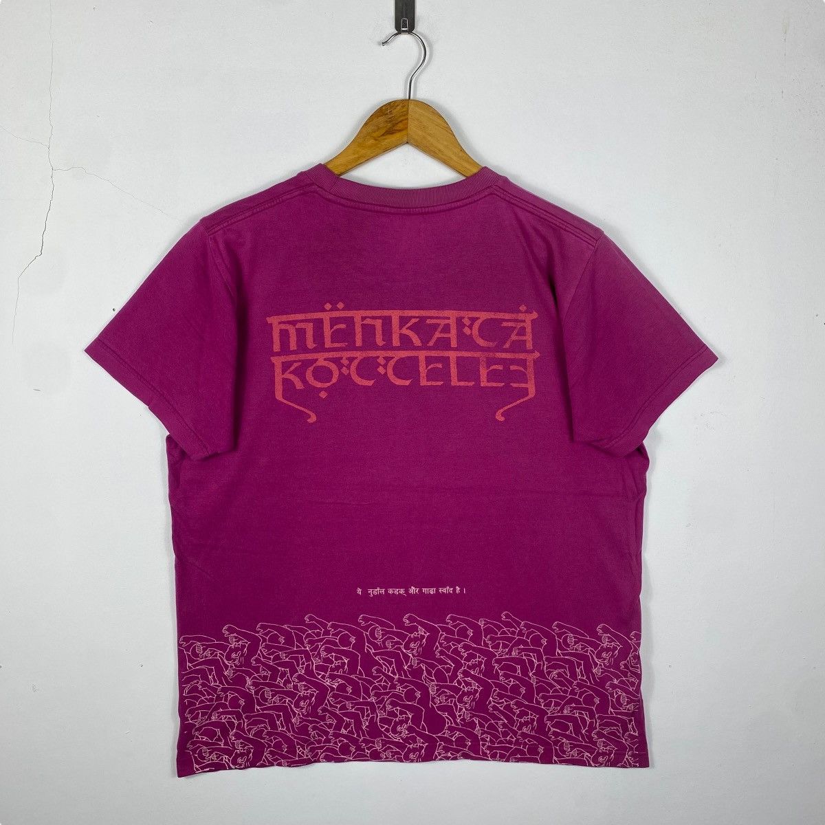Band Tees Japanese Band MAXIMUM THE HORMONE Menkata Cottelee Tee Shirt Size US L / EU 52-54 / 3 - 4 Thumbnail