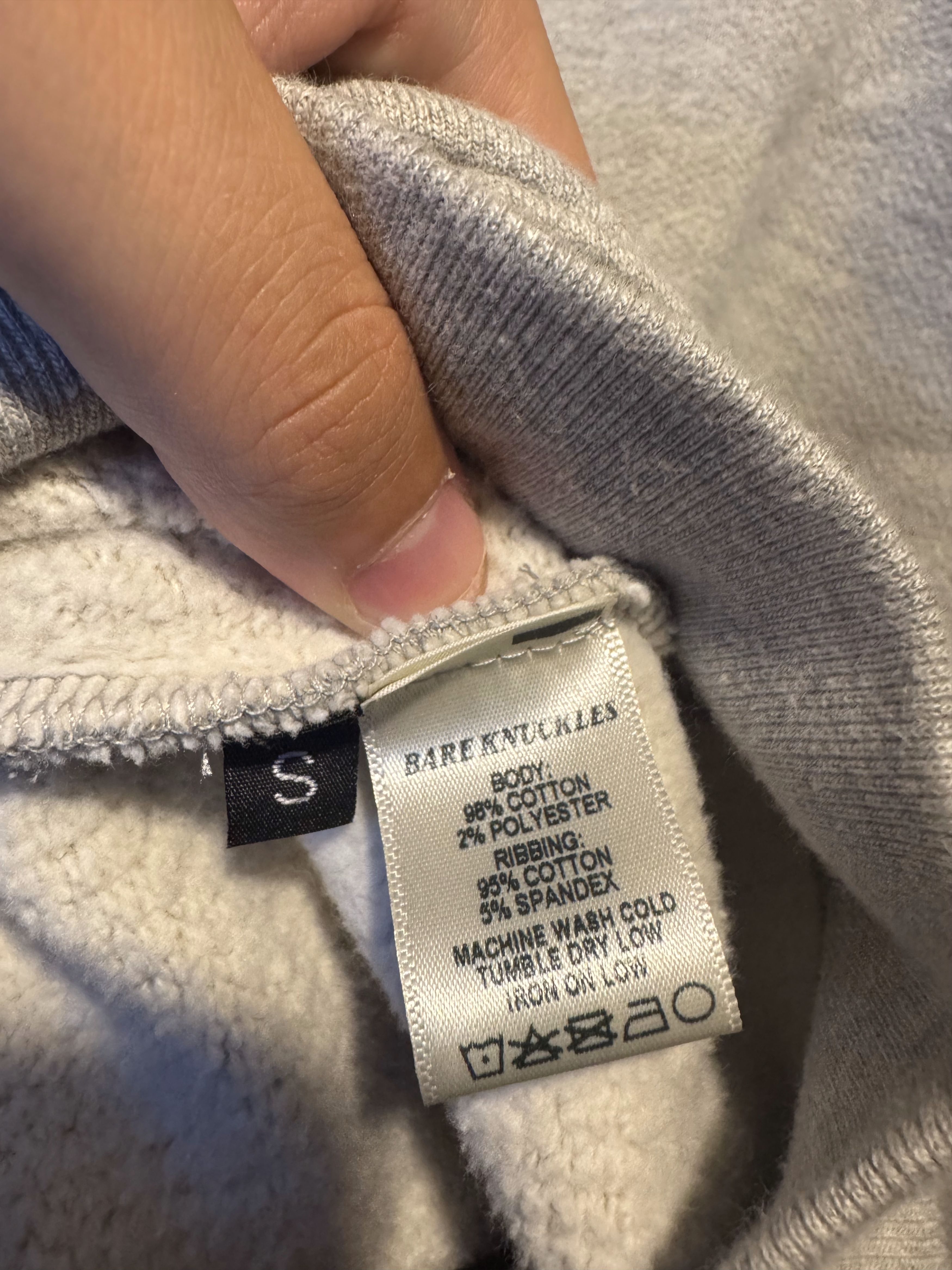 Bare Knuckles Bare Knuckles Basics Hoodie Size US S / EU 44-46 / 1 - 6 Thumbnail
