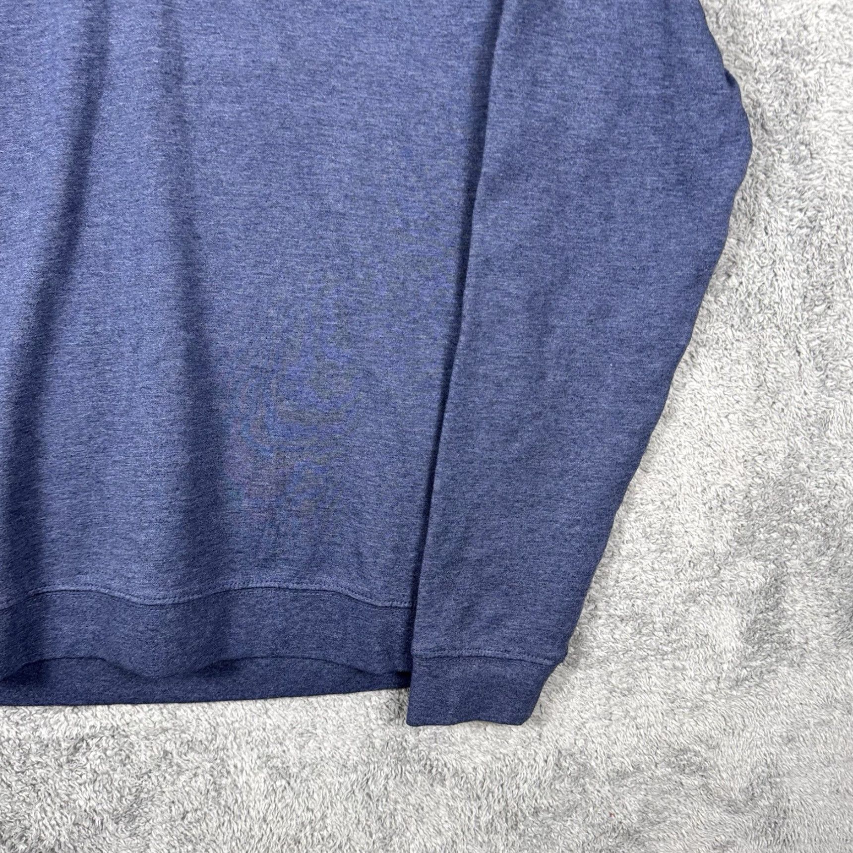 johnnie-O johnnie-O Sweater Pullover 1/4 Zip Men M Blue Mock Neck 1/4 Zip Logo Casual Preppy Beach Golf Outdoor - Mens Size US M / EU 48-50 / 2 - 3 Thumbnail
