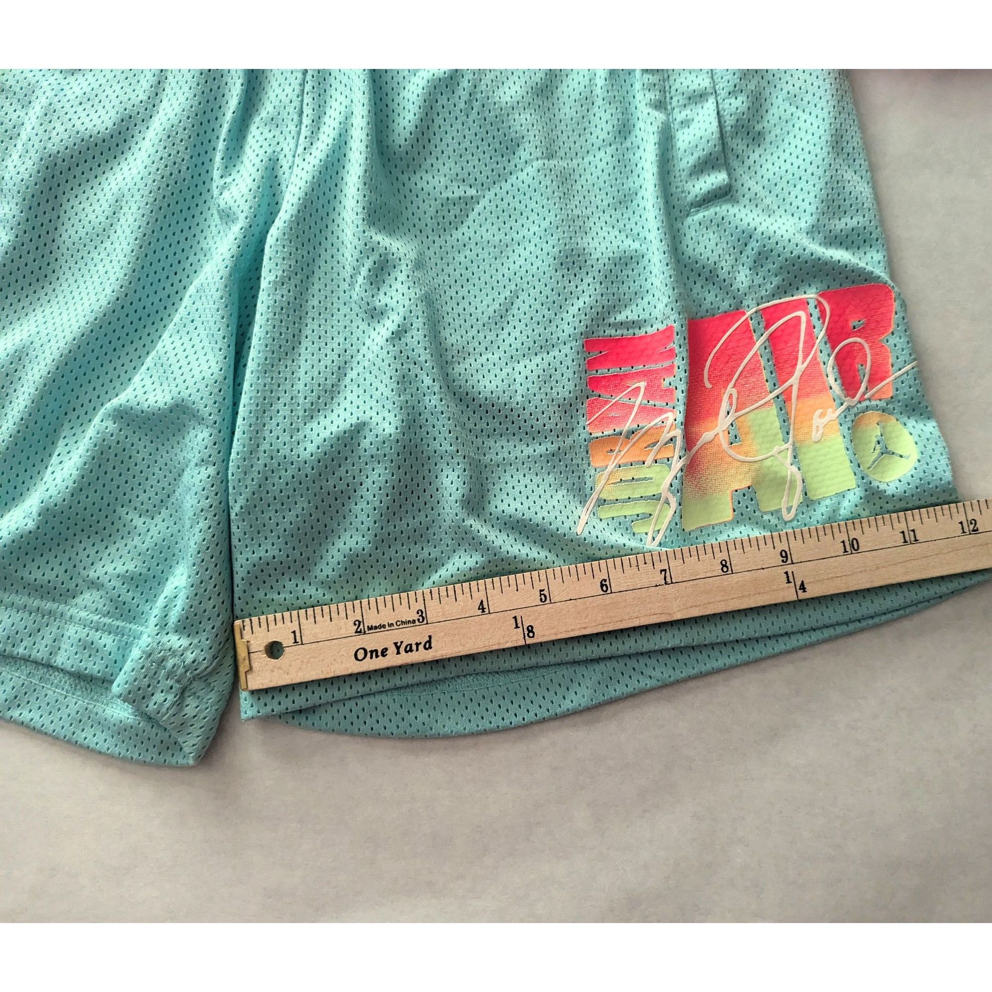 Nike Nike Jordan Men's Basketball Shorts Standard Fit Teal Size M Size US 34 / EU 50 - 6 Thumbnail