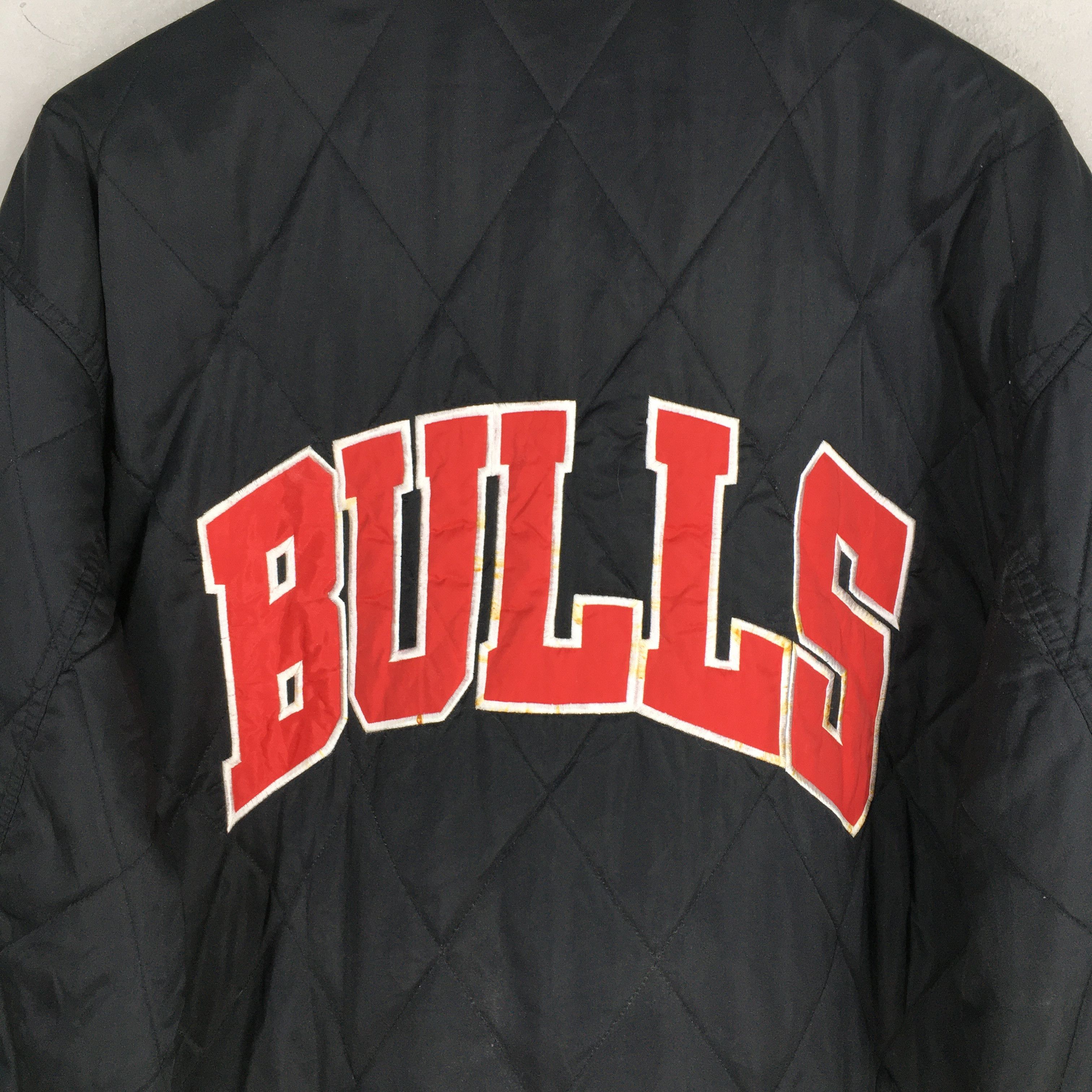 NBA Chicago Bulls Basketball Nba Black Varsity Jacket Medium Size US M / EU 48-50 / 2 - 2 Thumbnail