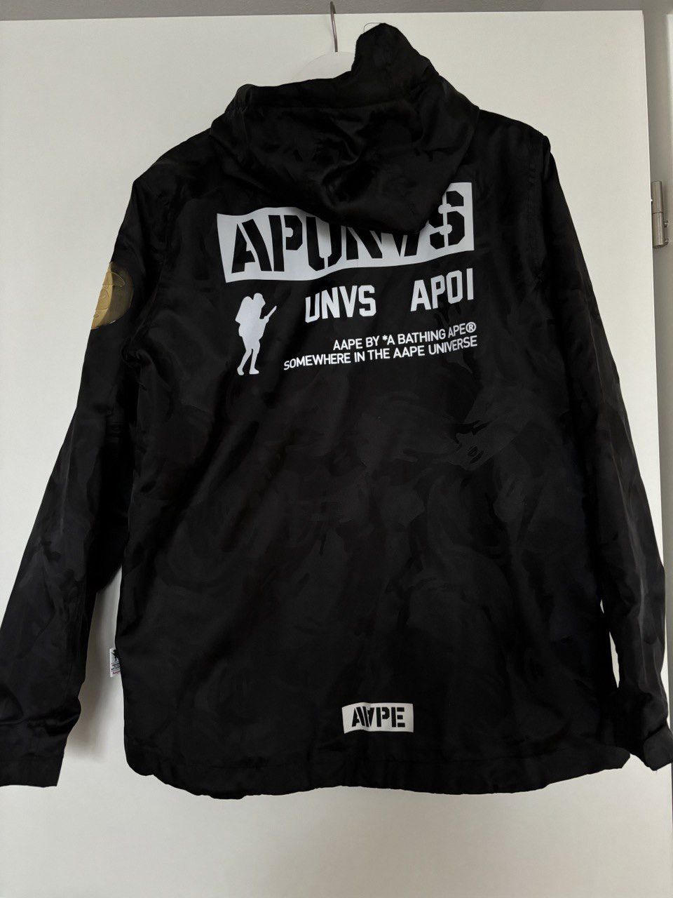 Aape × Bape Bape camo black anorak Size US M / EU 48-50 / 2 - 2 Thumbnail