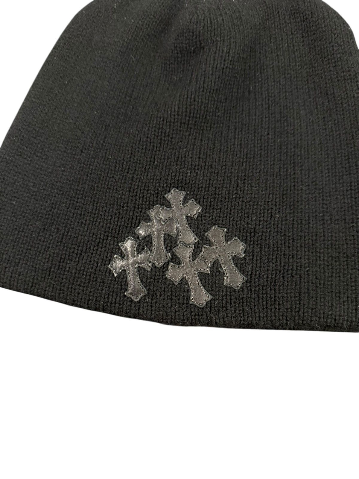 Chrome Hearts Multi Small Cross Cashmere Beanie Size ONE SIZE - 3 Thumbnail