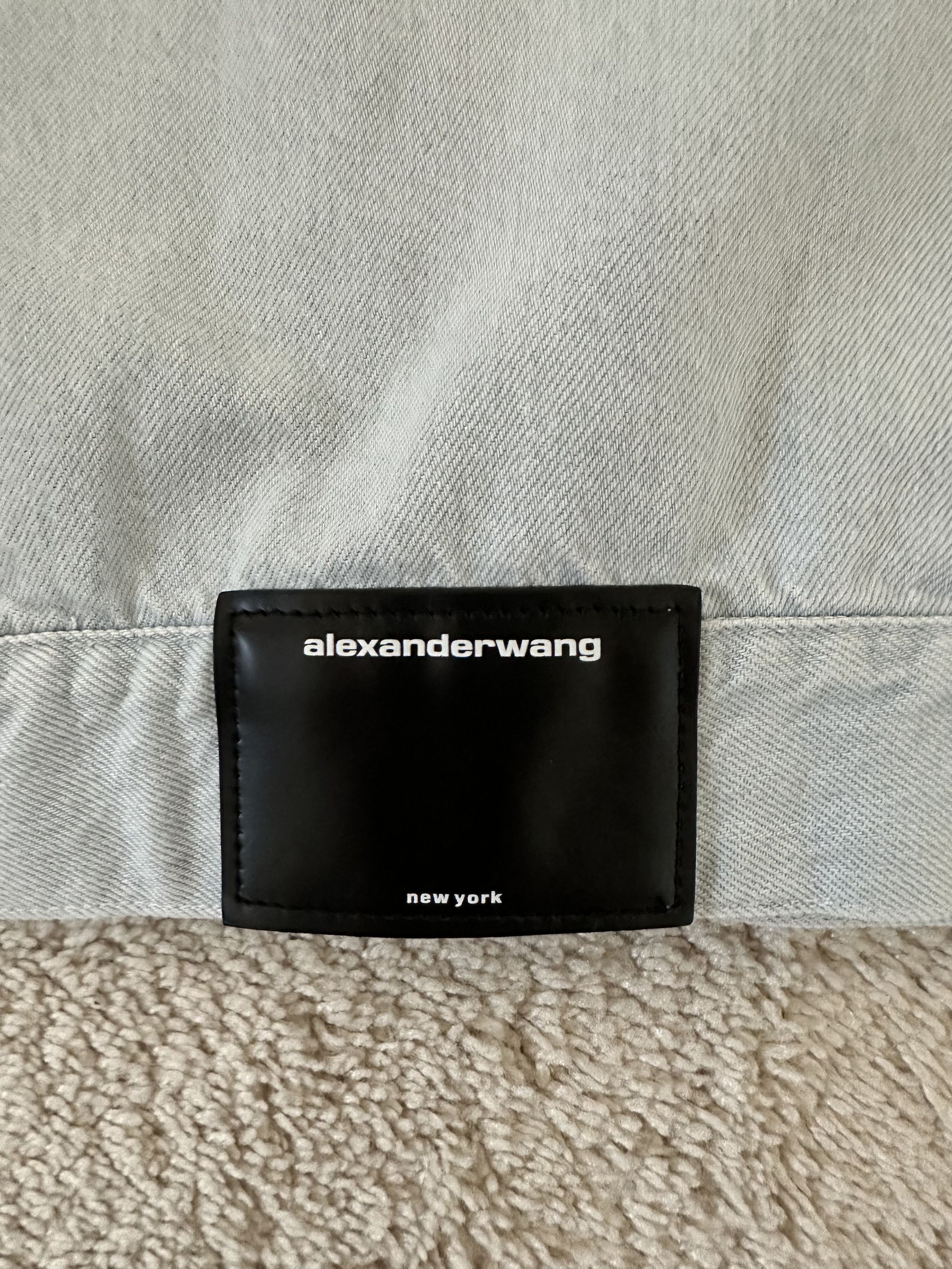 Alexander Wang Alexander Wang Game Denim Jacket (Light Wash Blue) Size US S / EU 44-46 / 1 - 3 Thumbnail