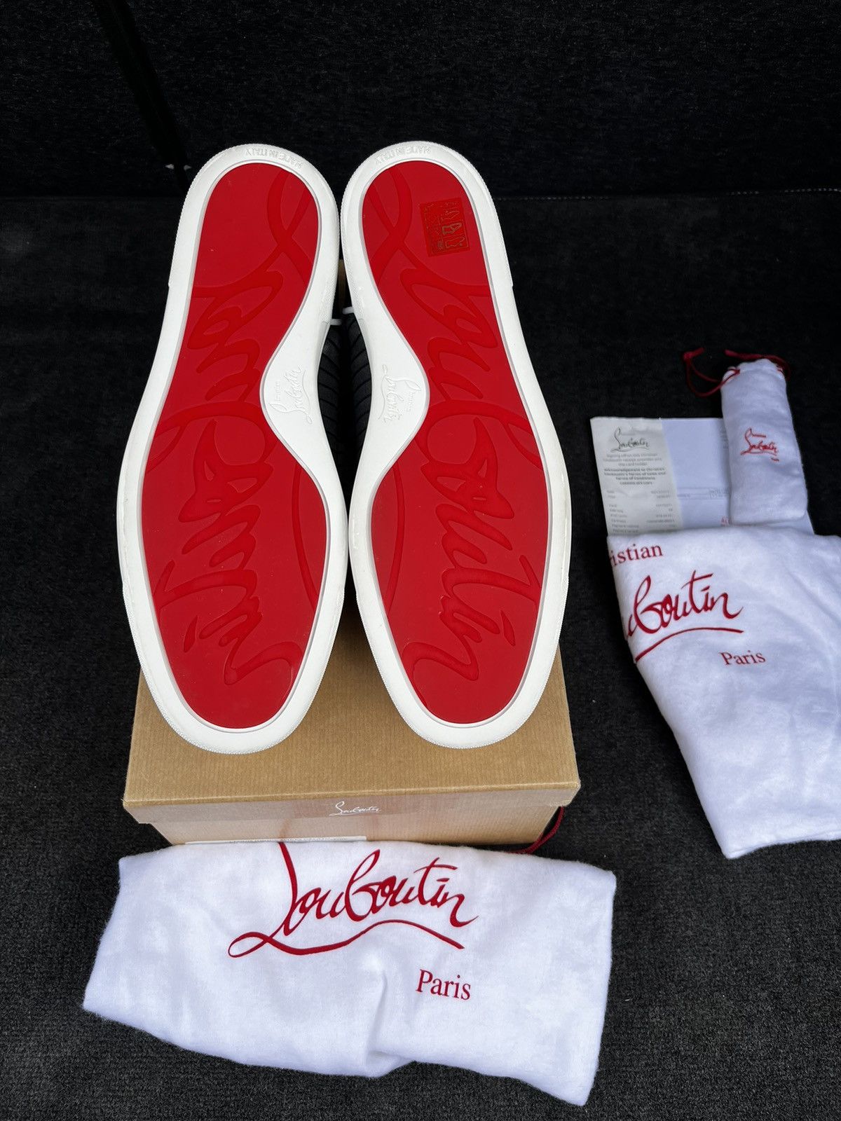 Christian Louboutin Men’s Christian Louboutin Louis Junior Spikes Orlato Size US 10 / EU 43 - 5 Thumbnail