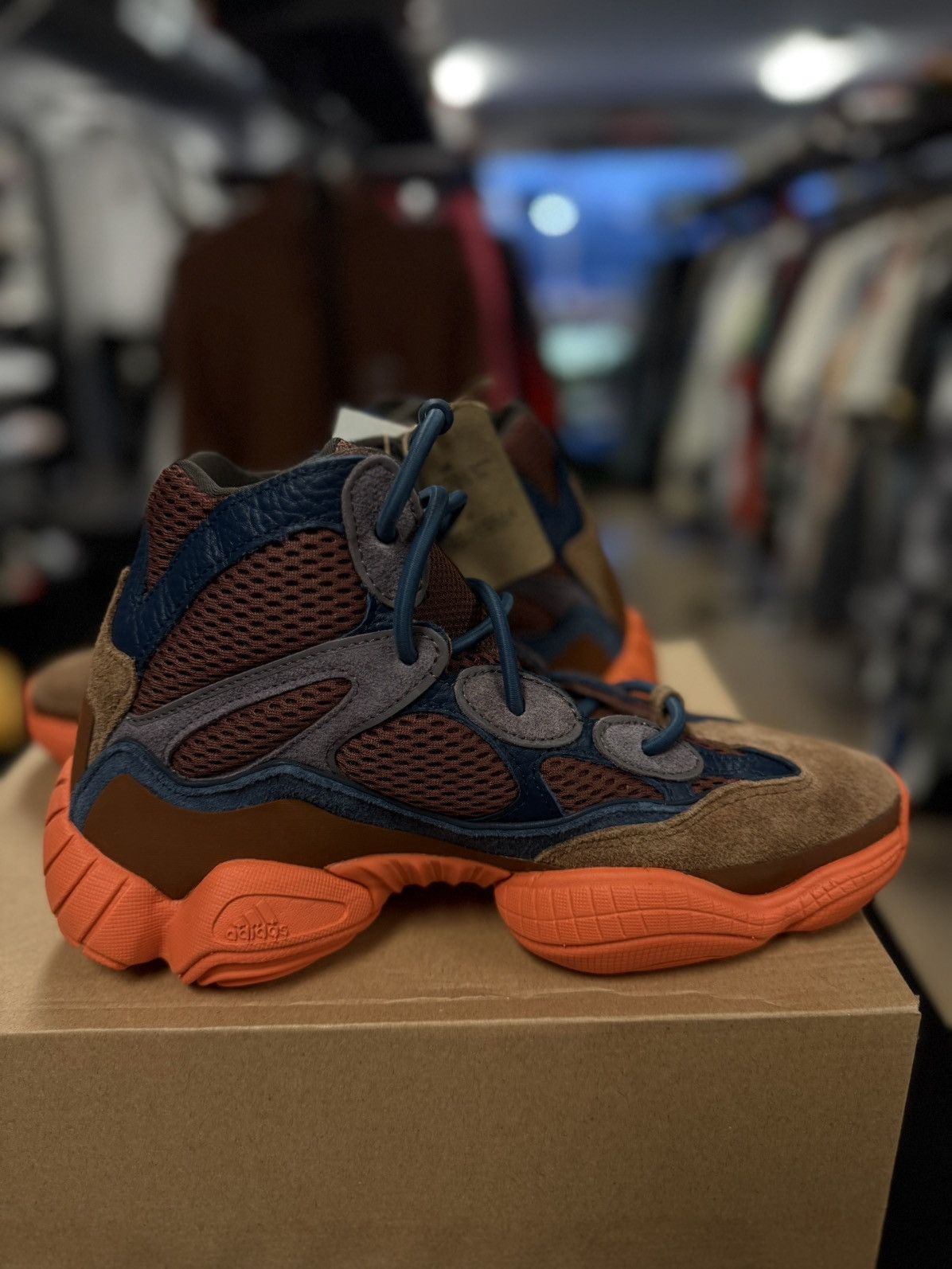 Adidas × Yeezy Yeezy Adidas 500 Tactile Orange Size 7.5 (NEW) Size US 7.5 / EU 40-41 - 12 Thumbnail
