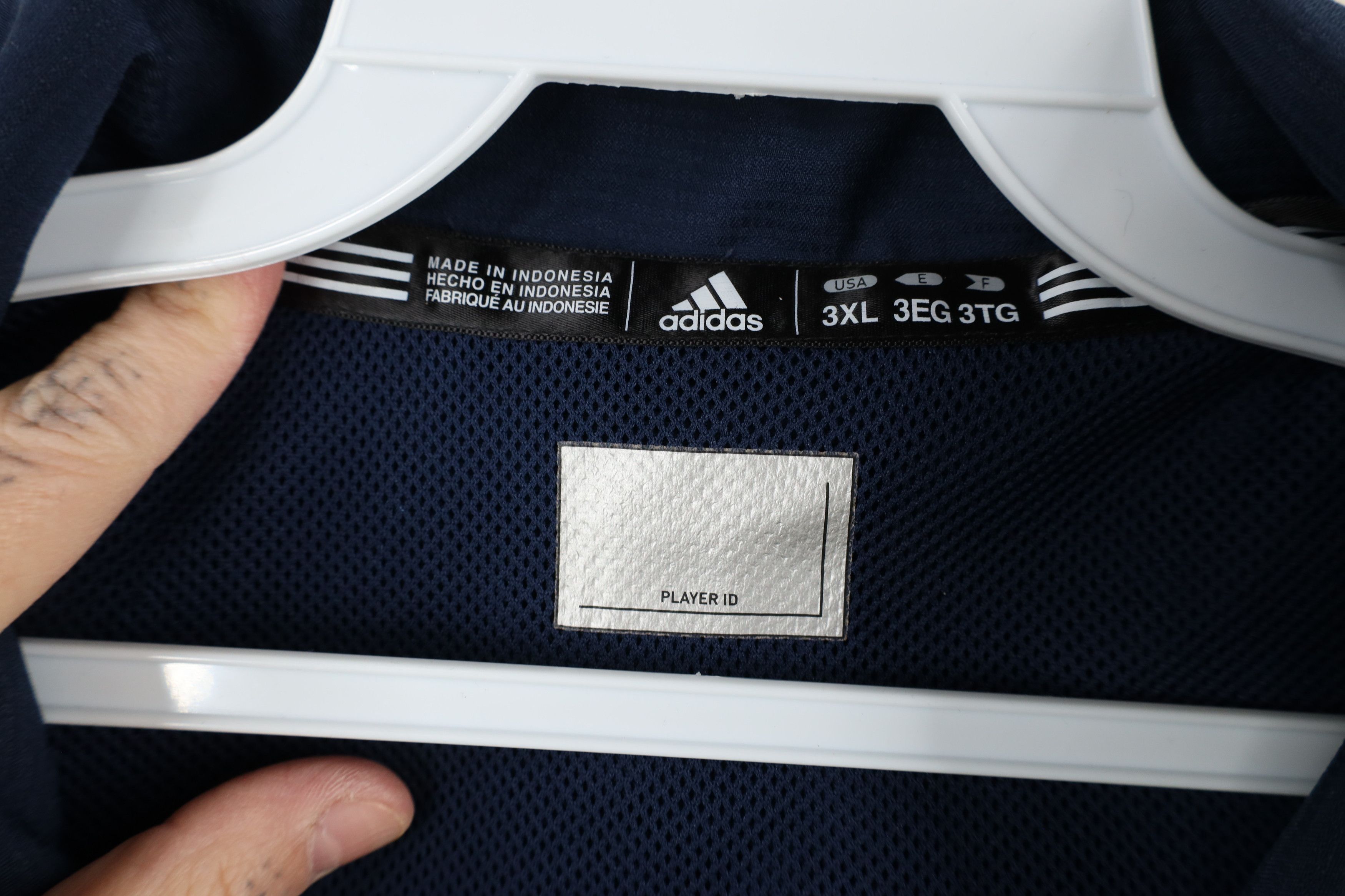 Adidas × Vintage Adidas University of Michigan Football Pullover Jacket Blue Size US XXL / EU 58 / 5 - 11 Thumbnail