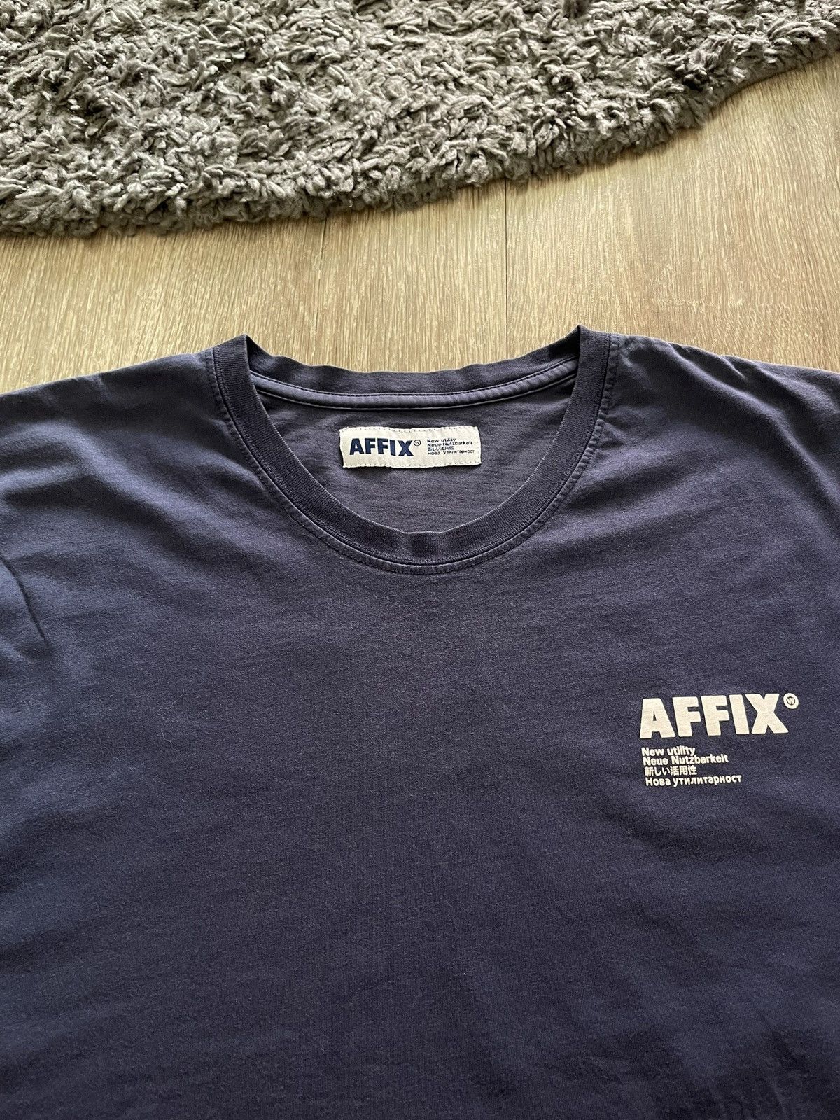 AFFXWRKS Rare Affix Works Standardised Logo New Utility T Shirt Size US XL / EU 56 / 4 - 7 Thumbnail
