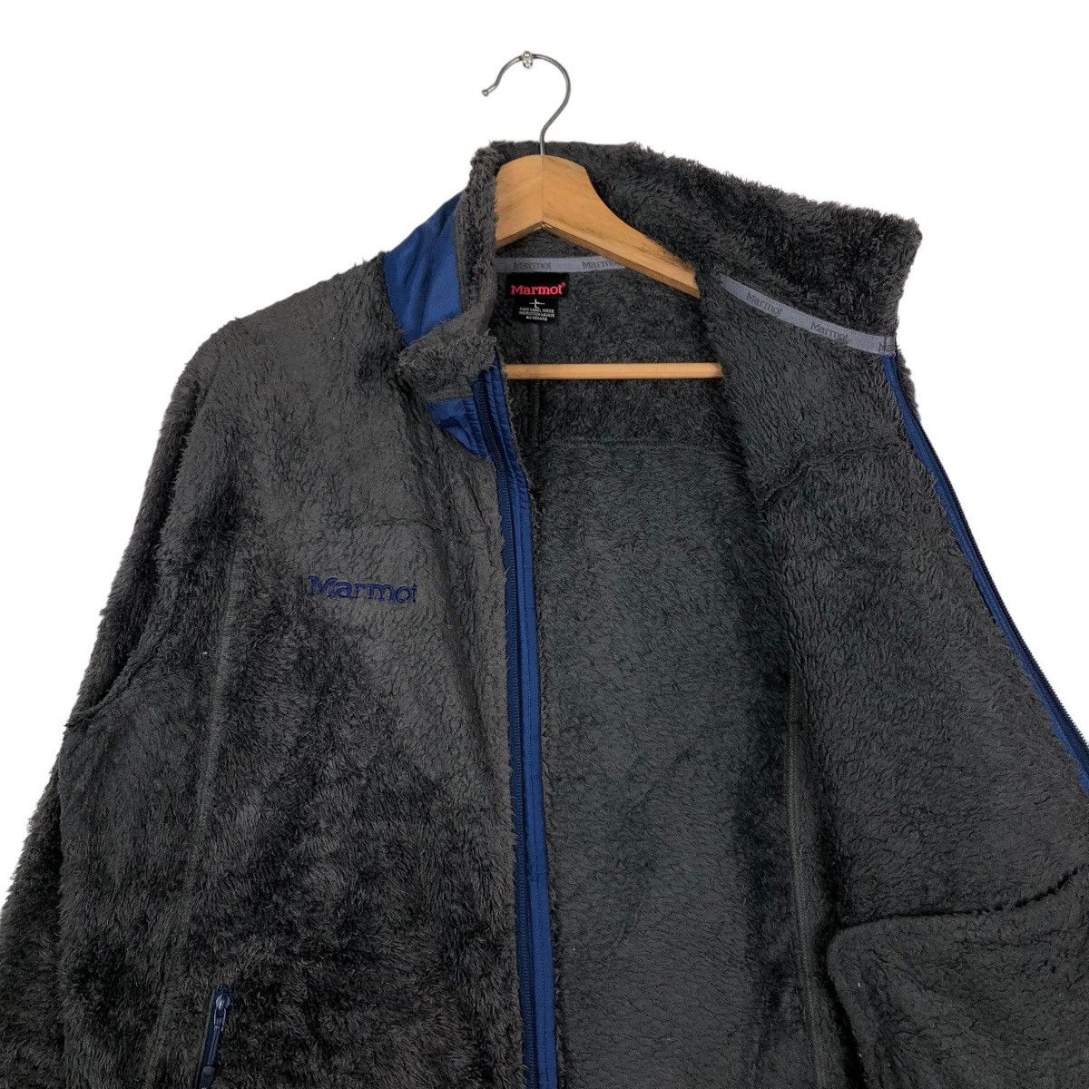 Japanese Brand 🔥Vintage Fleece Jacket Zipper Marmot Size US L / EU 52-54 / 3 - 12 Thumbnail