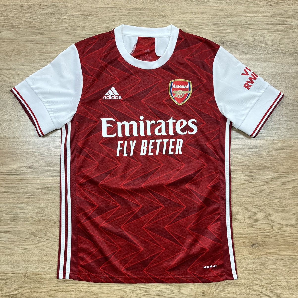 Adidas Adidas Arsenal London 2020-21 Home Jersey T-Shirt Size M Size US M / EU 48-50 / 2 - 1 Thumbnail