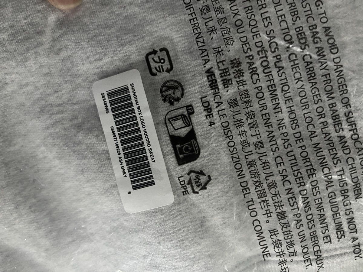 Supreme Supreme Shanghai box logo hoodie hooded small size Size US S / EU 44-46 / 1 - 3 Thumbnail