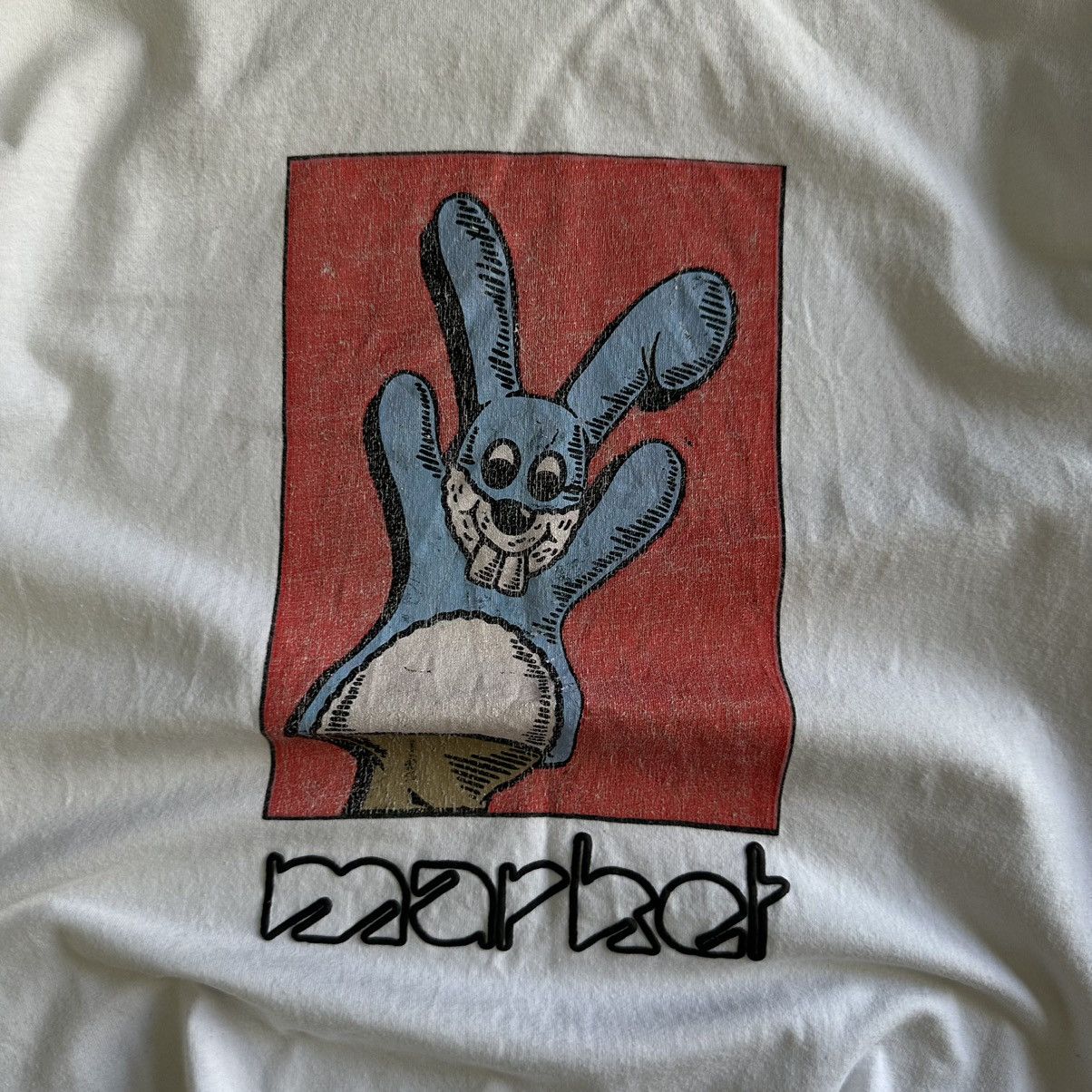 Japanese Brand × Market × Vintage Vintage Japanese Style Market T-shirts Rabbit Cartoon Y2K Size US L / EU 52-54 / 3 - 8 Thumbnail