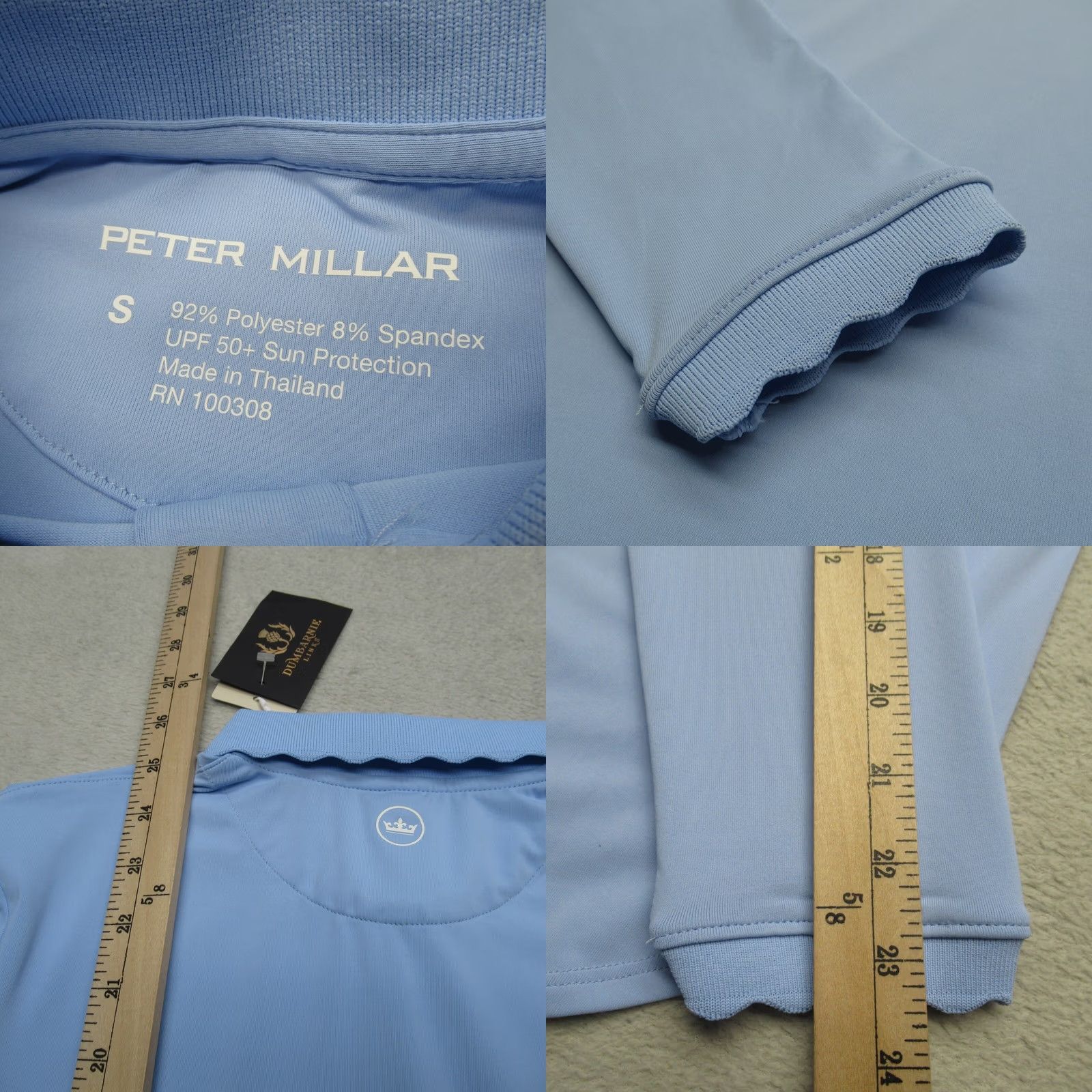 Peter Millar Peter Millar Polo Shirt Women Small Blue UPF 50+ Sun Protection Long Sleeve NEW Polo Shirt Women Small Blue UPF 50+ Sun Protection Long Sleeve NEW Size S / US 4 / IT 40 - 8 Thumbnail
