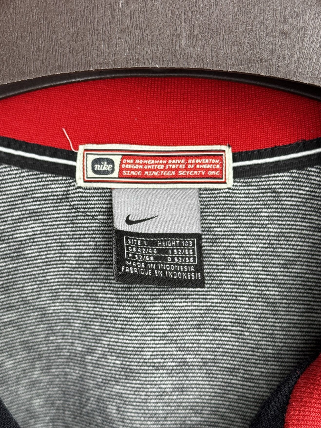 Nike Nike USA vintage y2k black half zip sweatshirt rare size L Size US L / EU 52-54 / 3 - 10 Thumbnail
