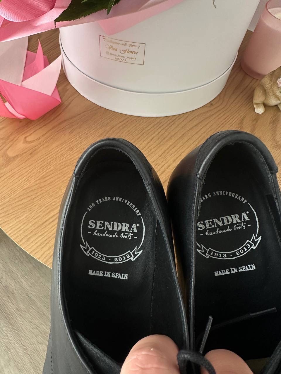 Japanese Brand × Vintage Vintage Sendra 7650 Snowbut Black Shoe Size US 7.5 / EU 40-41 - 8 Thumbnail