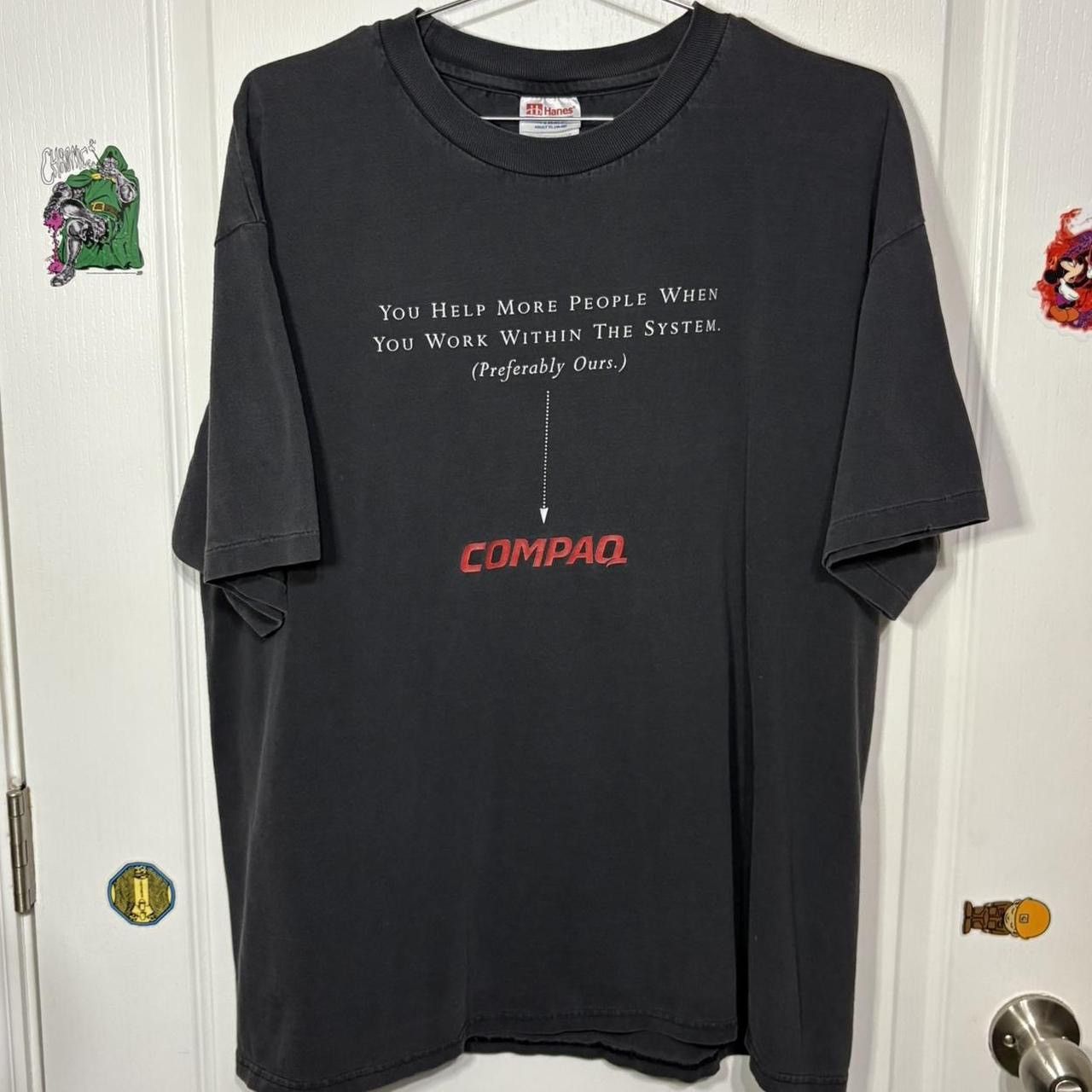Other Vintage Software Shirt Compaq Size US XL / EU 56 / 4 - 1 Thumbnail