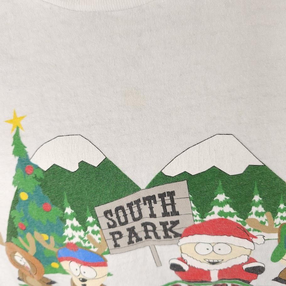 Vintage Vintage South Park T Shirt Mens Size XL White Y2K Holidays Size US XL / EU 56 / 4 - 3 Thumbnail
