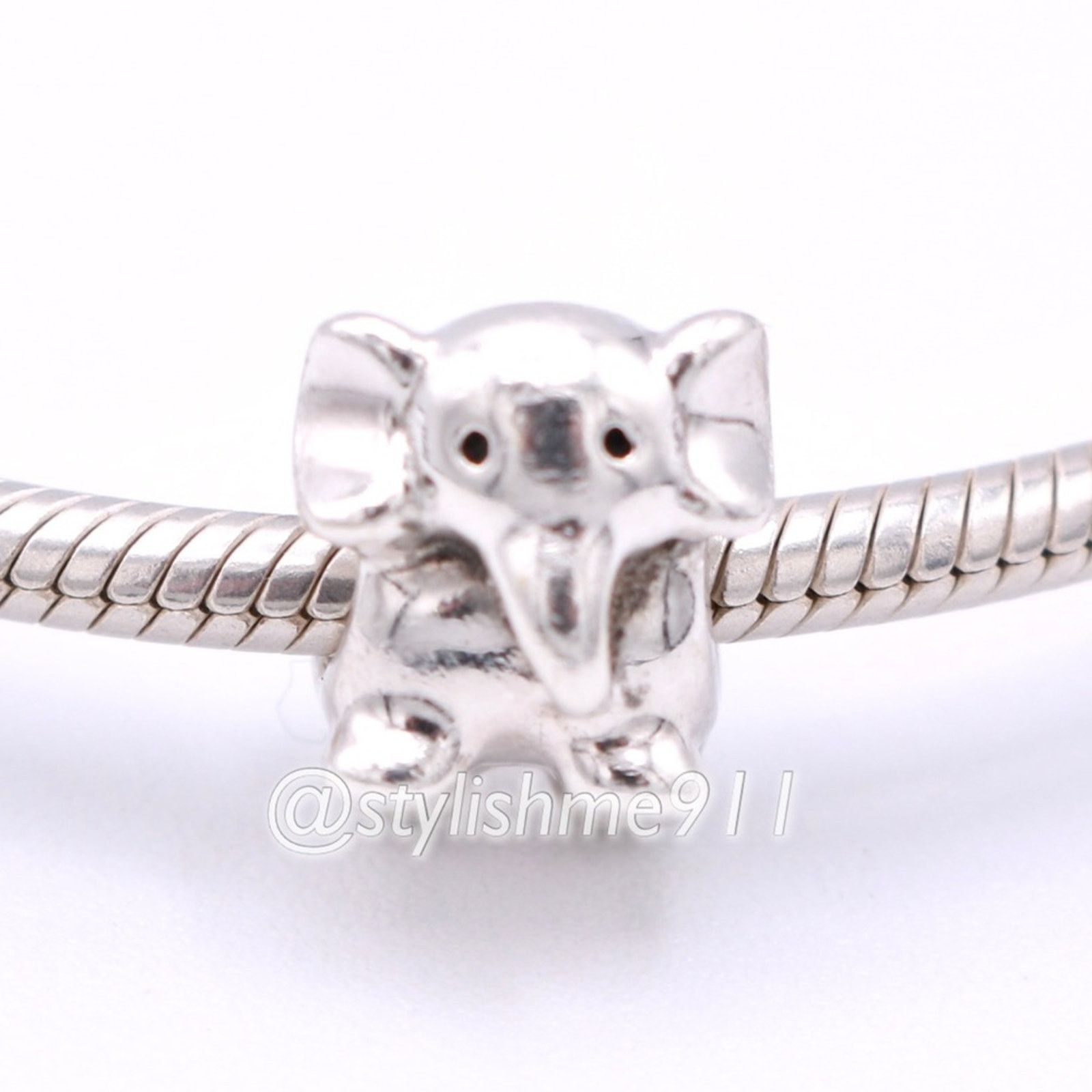 pandora Authentic PANDORA Retired Elephant Animal Bead - 790480 Size ONE SIZE - 3 Thumbnail