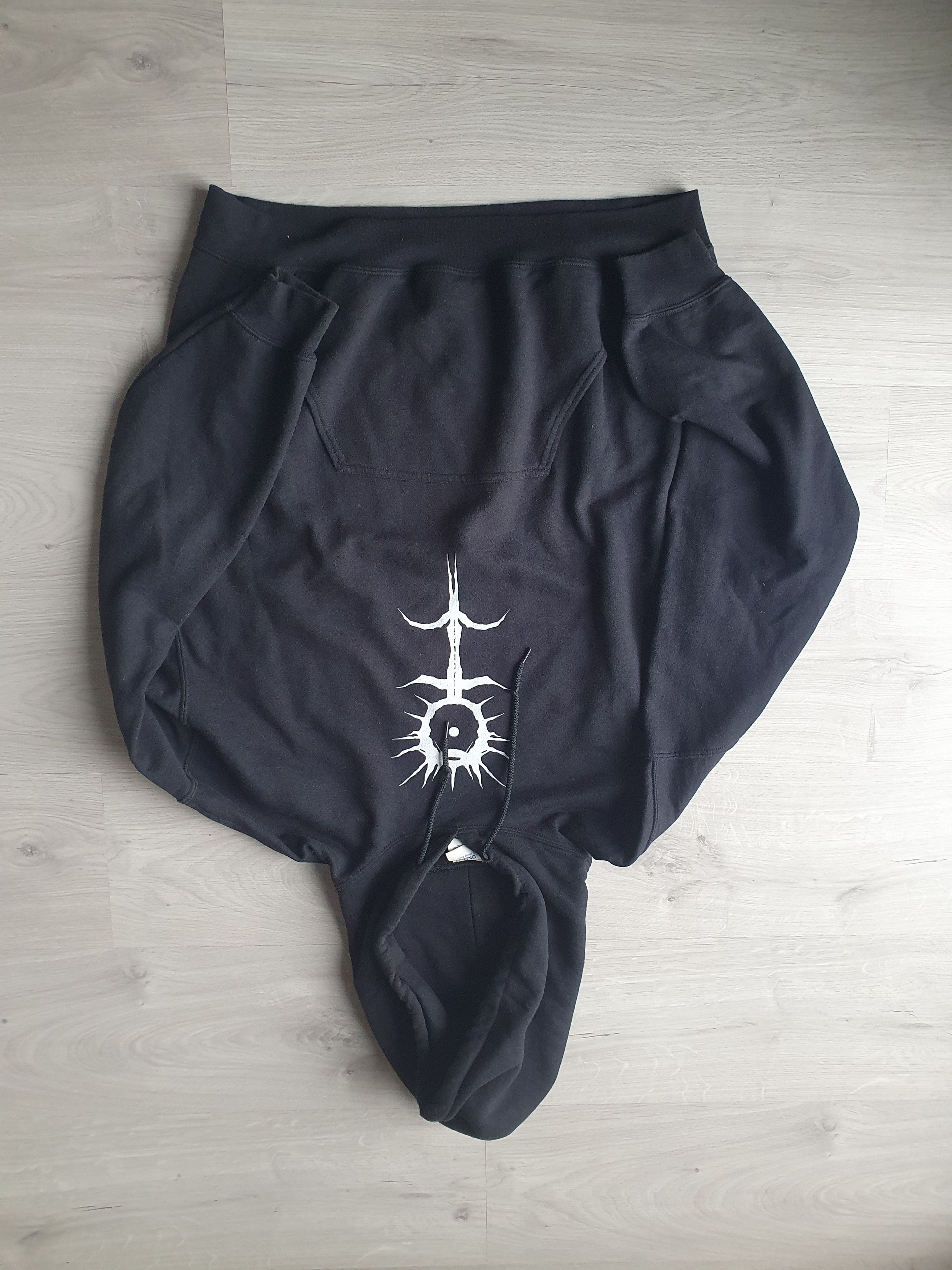 image of Ghostemane OG Break/fuck/kill Hoodie 2017 in Black, Men's (Size Large)