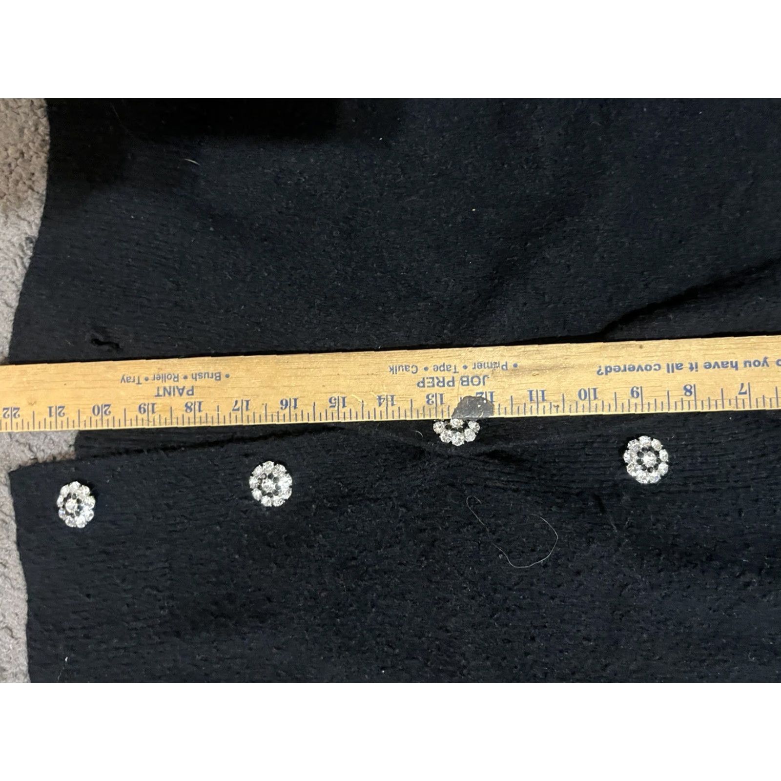 H&M VINTAGE H&M Cardigan Shirt Womens XS Black Wool Blend Button Front Cardigan Size XS / US 0-2 / IT 36-38 - 5 Thumbnail
