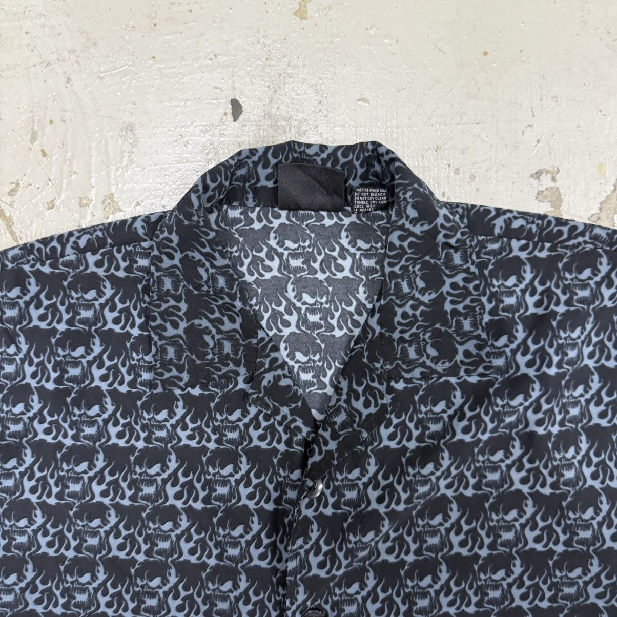 Other Vintage JNCO Style Flame Skulls Shirt Size US M / EU 48-50 / 2 - 3 Thumbnail