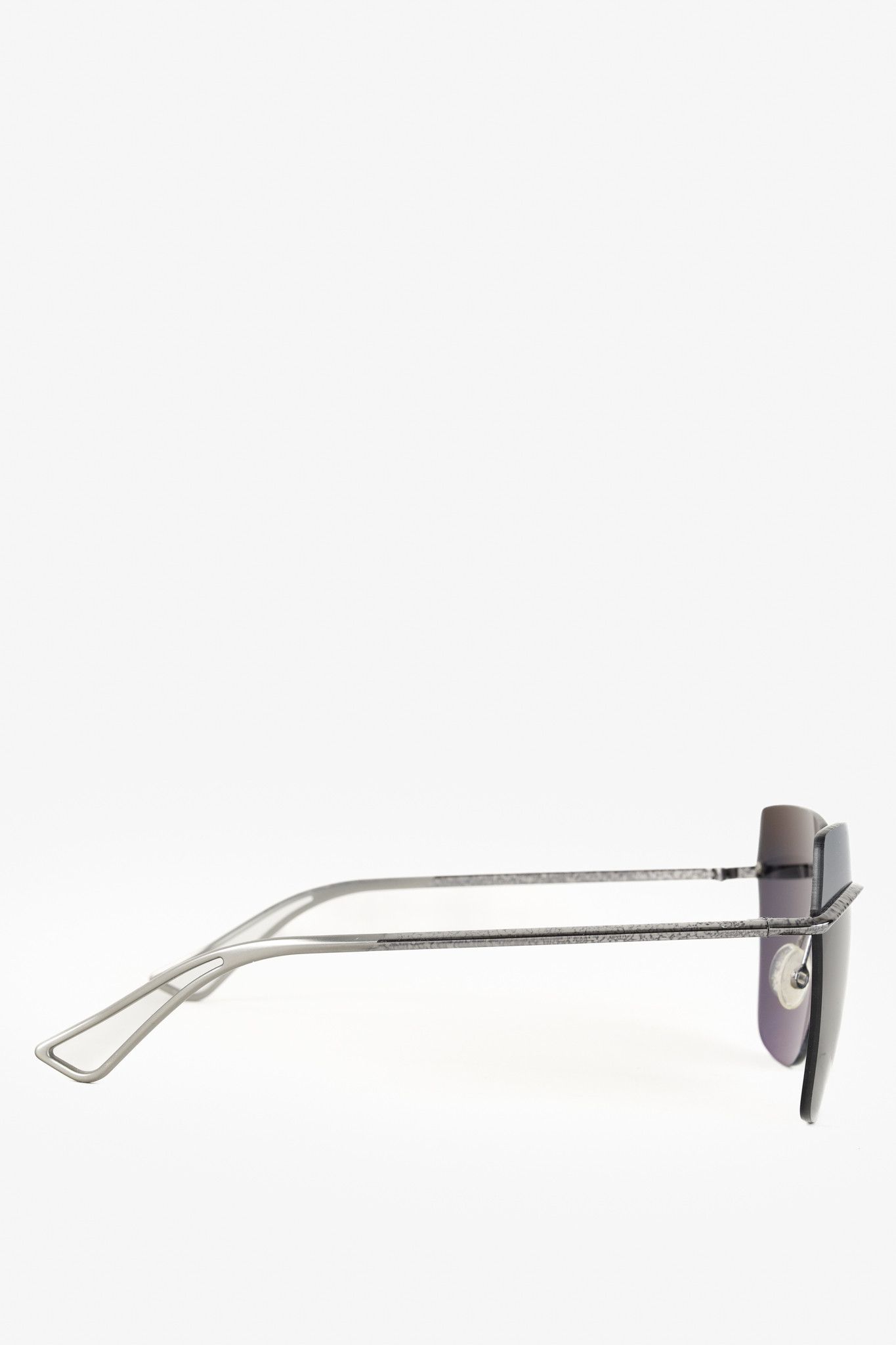 Dior Christian Dior Metallic Pewter Mirror Sunnies Size ONE SIZE - 4 Thumbnail