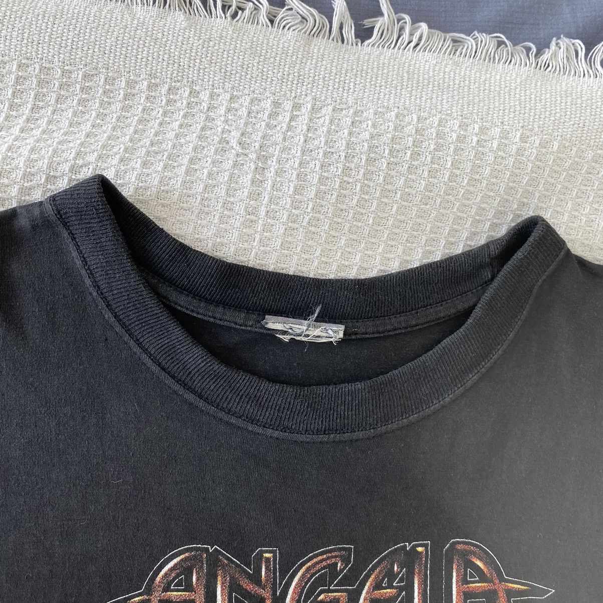 Band Tees Thrashed Faded Vintage Angela ERD GRUNGE GRAIL OG TEE Size US M / EU 48-50 / 2 - 4 Thumbnail