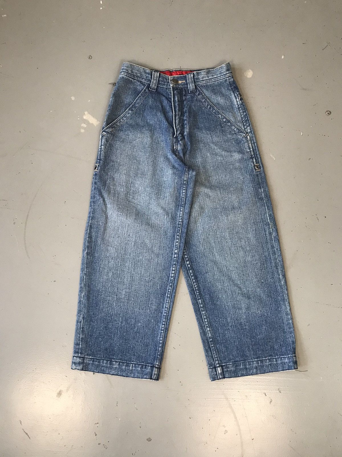 JNCO × Southpole × Vintage Vintage 90s Jnco 👑 🐉 embroidered denim (kids size) Size 25" / US 0 / IT 36 - 2 Thumbnail