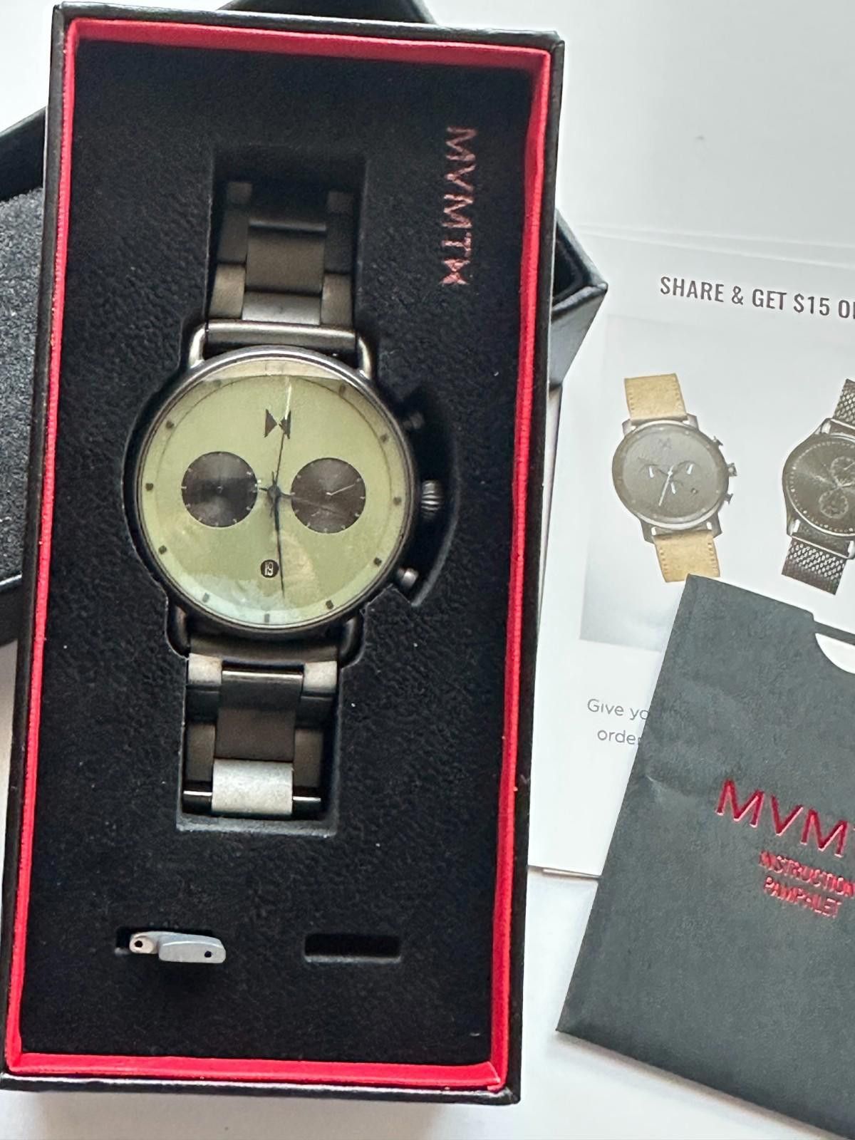 Mvmt MVMT Greentop II Analog Watch Size ONE SIZE - 4 Thumbnail