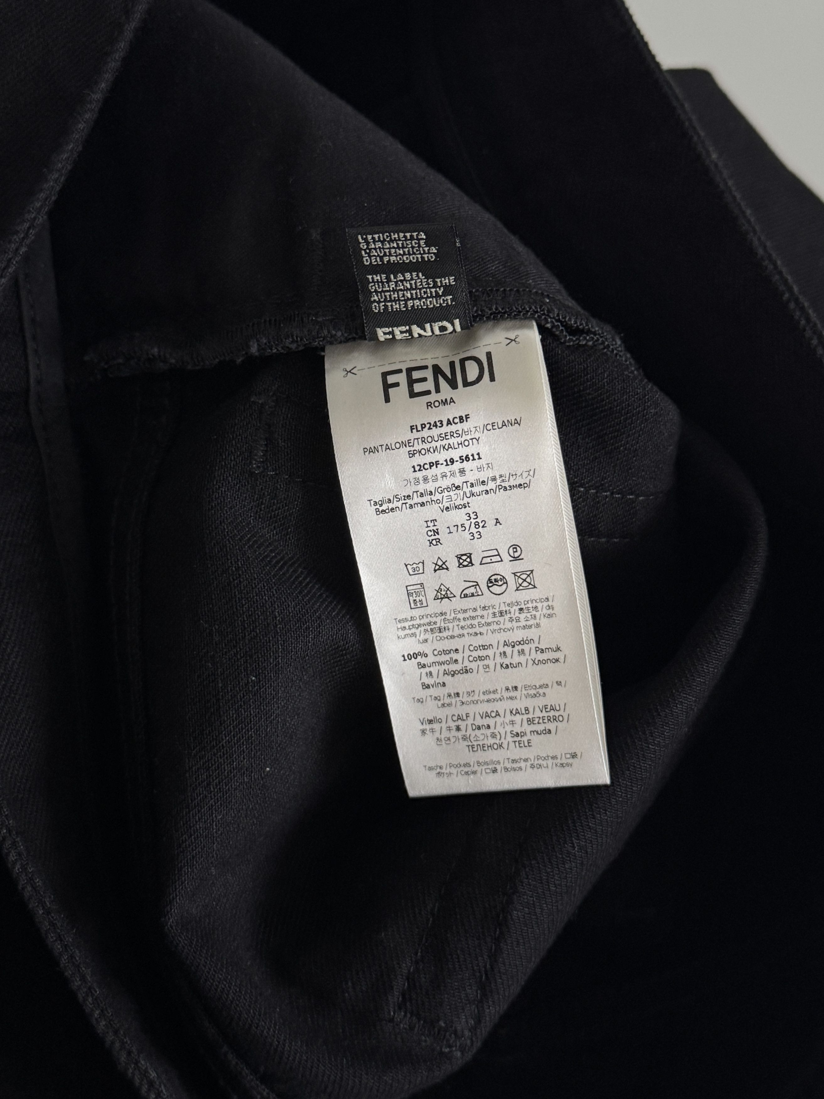 Fendi Fendi jeans | monogram FF | size 33/4 Size US 33 - 9 Thumbnail