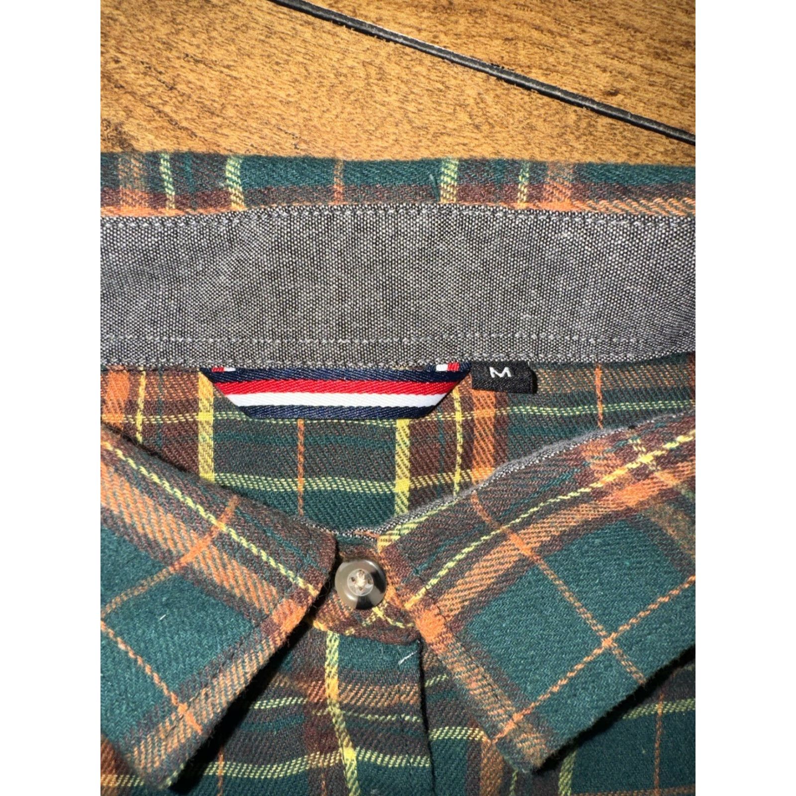 Vintage M & M Plaid Shirt Flannel Green Medium Adult Regular Long Sleeve Button-Up Mens Size US M / EU 48-50 / 2 - 4 Thumbnail