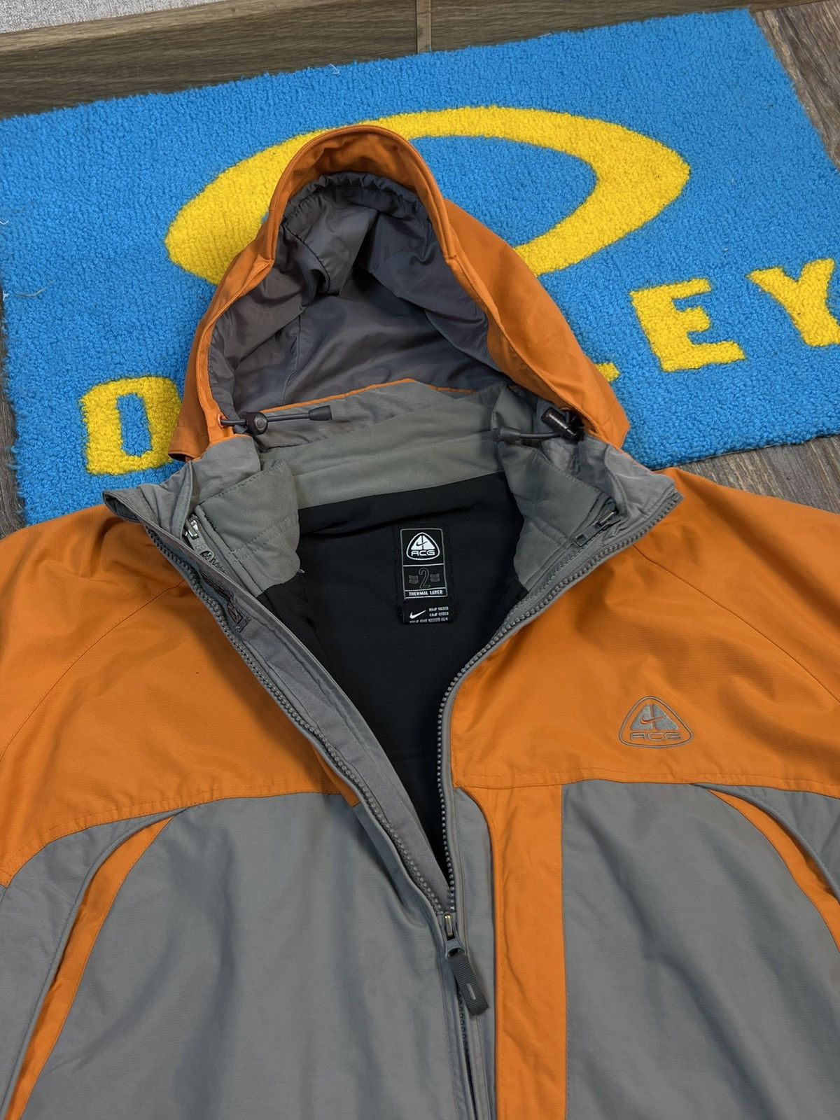 Nike × Nike ACG × Vintage Vintage Nike ACG Winter Jacket With Thermal Lining Orange Size US XL / EU 56 / 4 - 6 Thumbnail