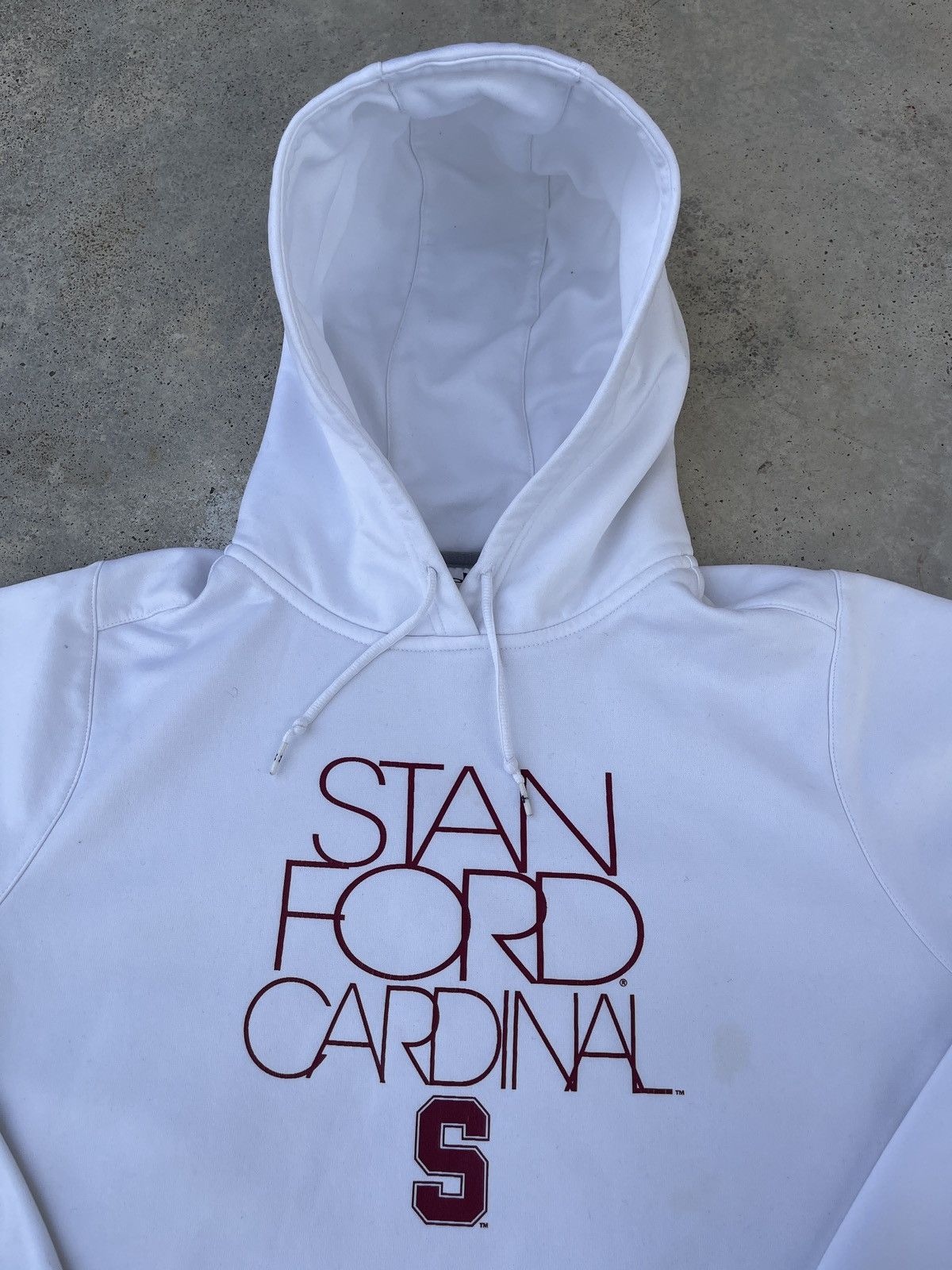 Under Armour × Vintage Under Armour Stanford Cardinals Pullover Hoodie Size US M / EU 48-50 / 2 - 6 Thumbnail